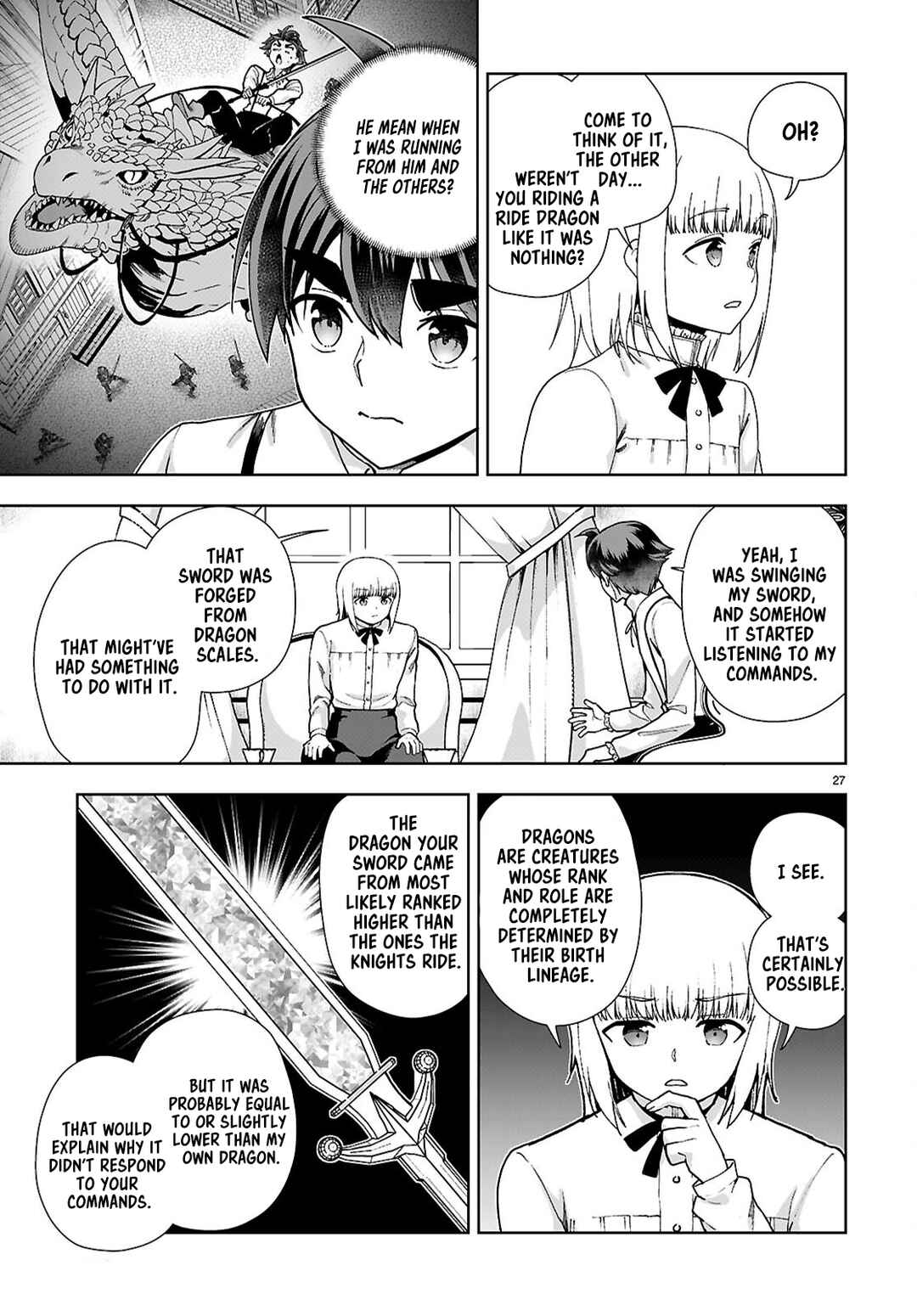 Page 27 Chapter 92 Botsuraku Yotei Nanode, Kajishokunin wo Mezasu