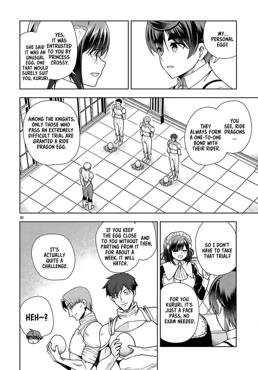 Page 30 Chapter 92 Botsuraku Yotei Nanode, Kajishokunin wo Mezasu