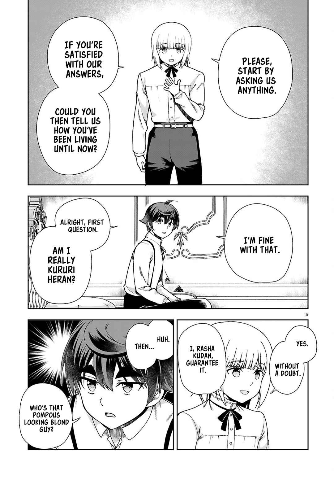 Page 5 Chapter 92 Botsuraku Yotei Nanode, Kajishokunin wo Mezasu