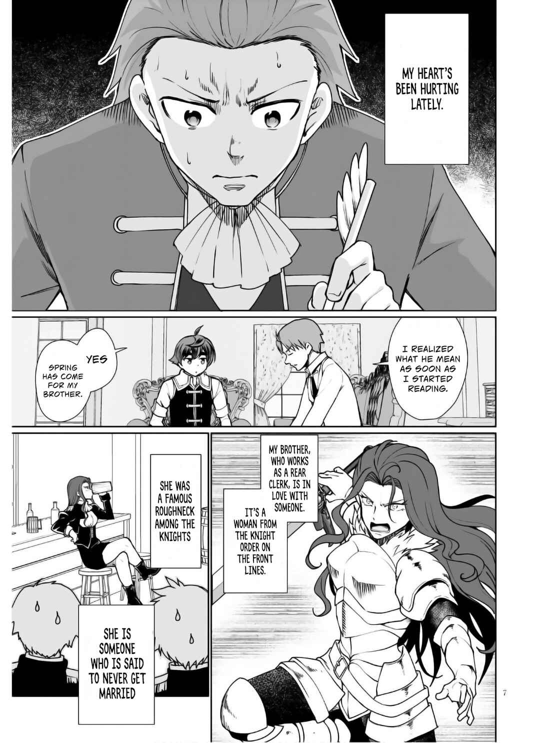 Page 8 Chapter 45 Botsuraku Yotei Nanode, Kajishokunin wo Mezasu