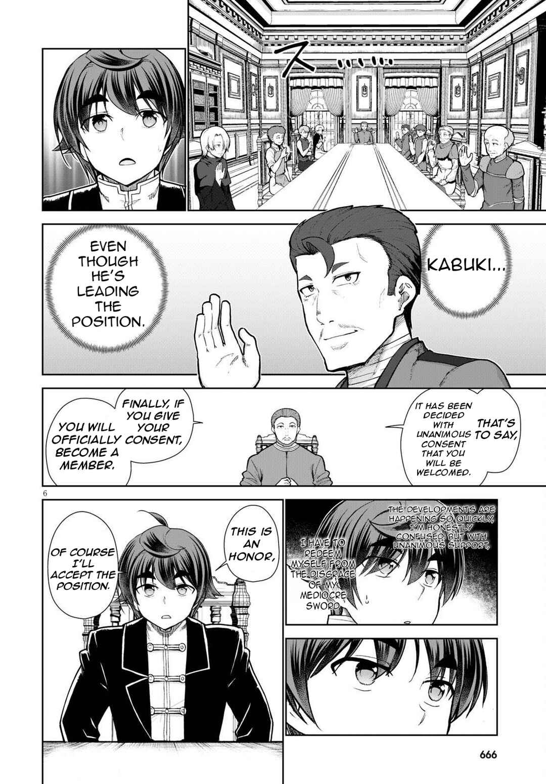 Page 10 Chapter 55 Botsuraku Yotei Nanode, Kajishokunin wo Mezasu