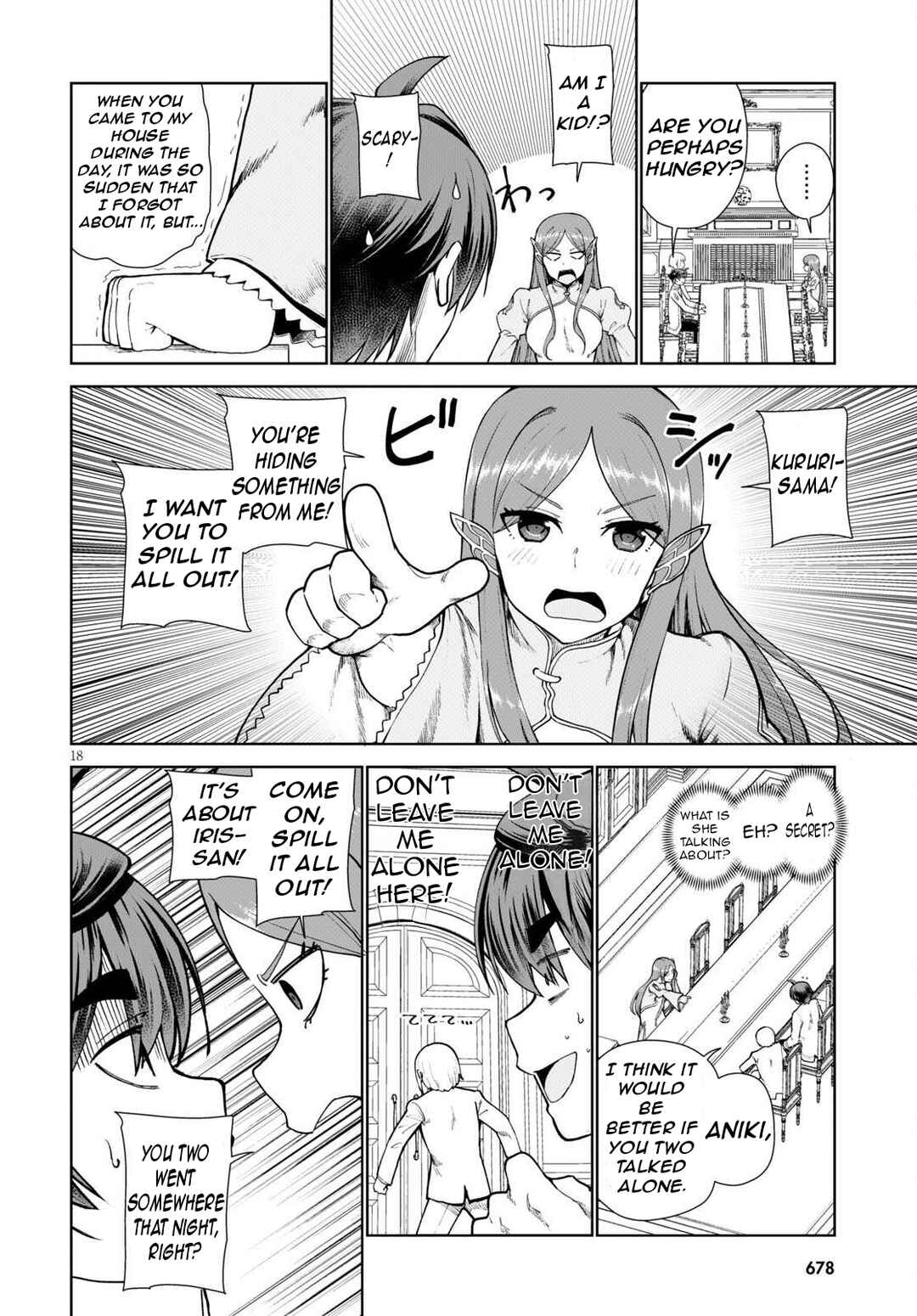 Page 22 Chapter 55 Botsuraku Yotei Nanode, Kajishokunin wo Mezasu