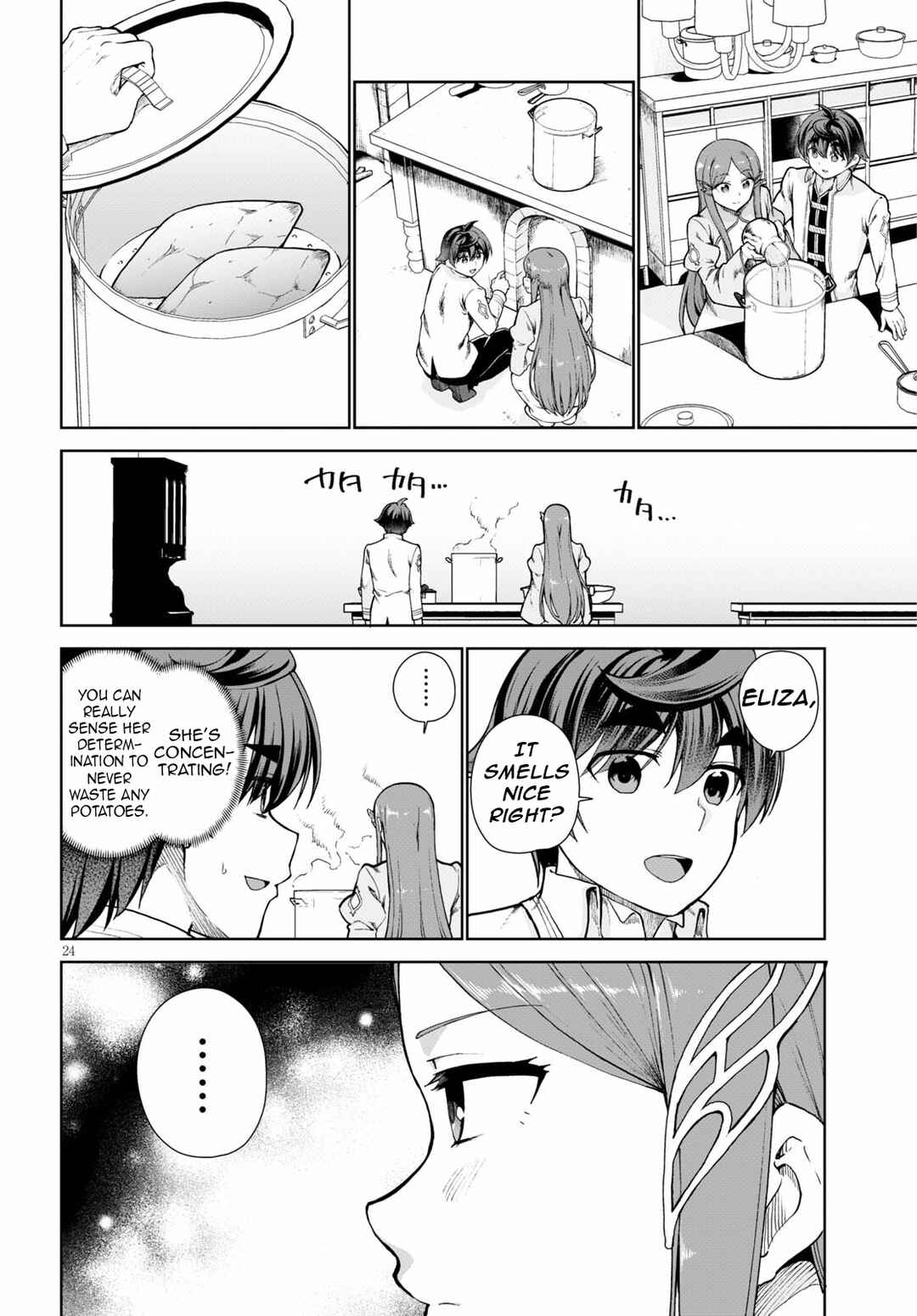 Page 28 Chapter 55 Botsuraku Yotei Nanode, Kajishokunin wo Mezasu