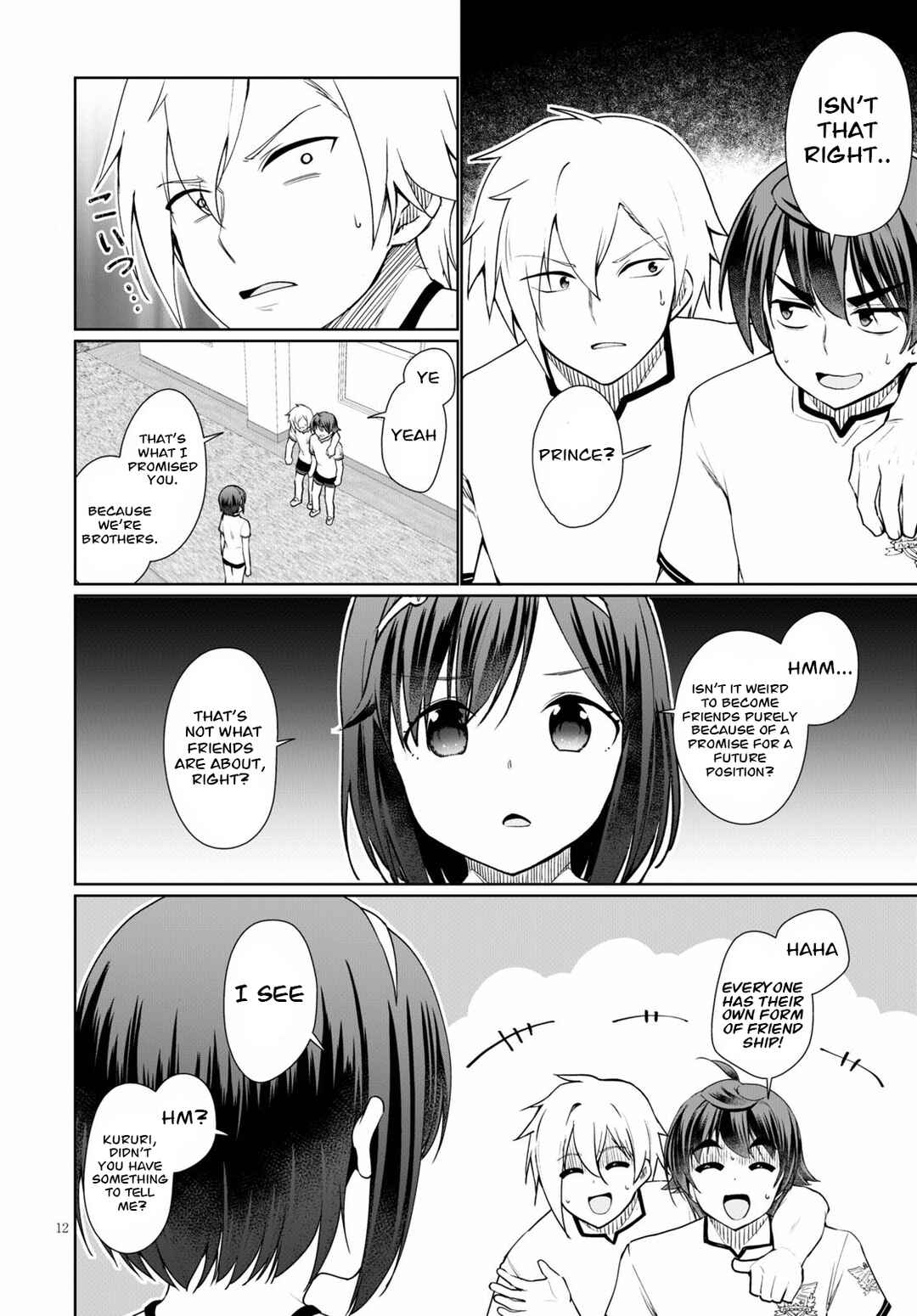 Page 12 Chapter 39 Botsuraku Yotei Nanode, Kajishokunin wo Mezasu