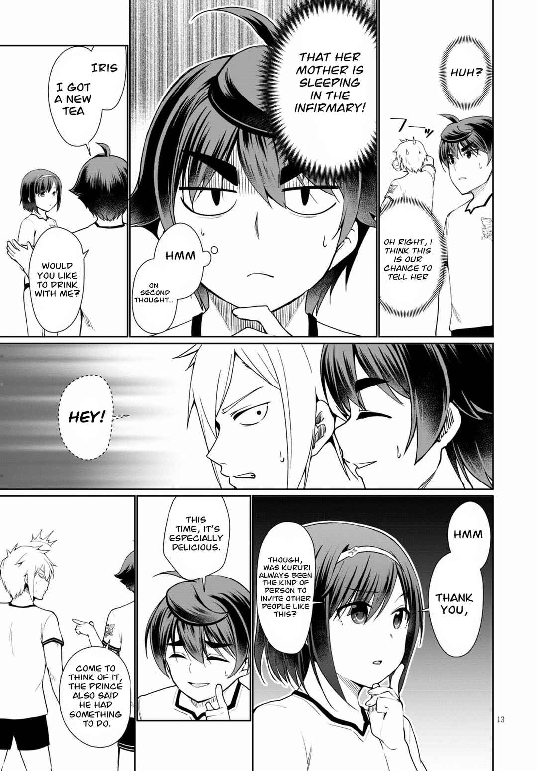 Page 13 Chapter 39 Botsuraku Yotei Nanode, Kajishokunin wo Mezasu