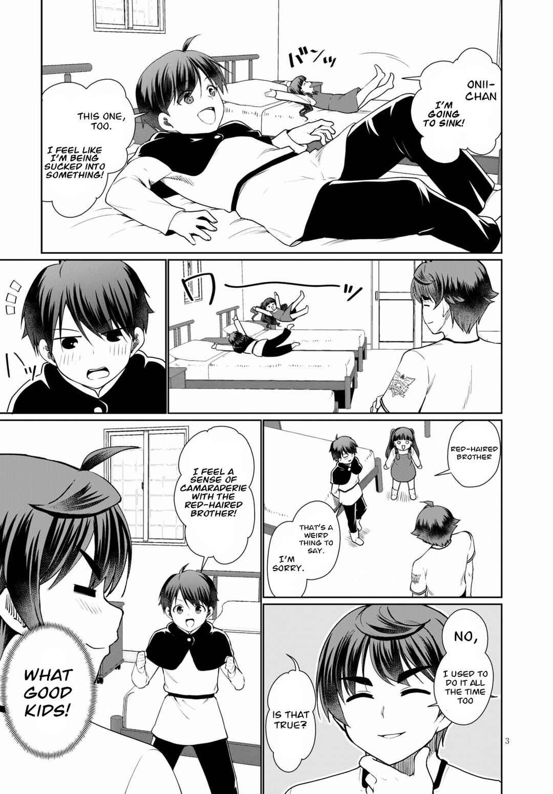 Page 3 Chapter 39 Botsuraku Yotei Nanode, Kajishokunin wo Mezasu