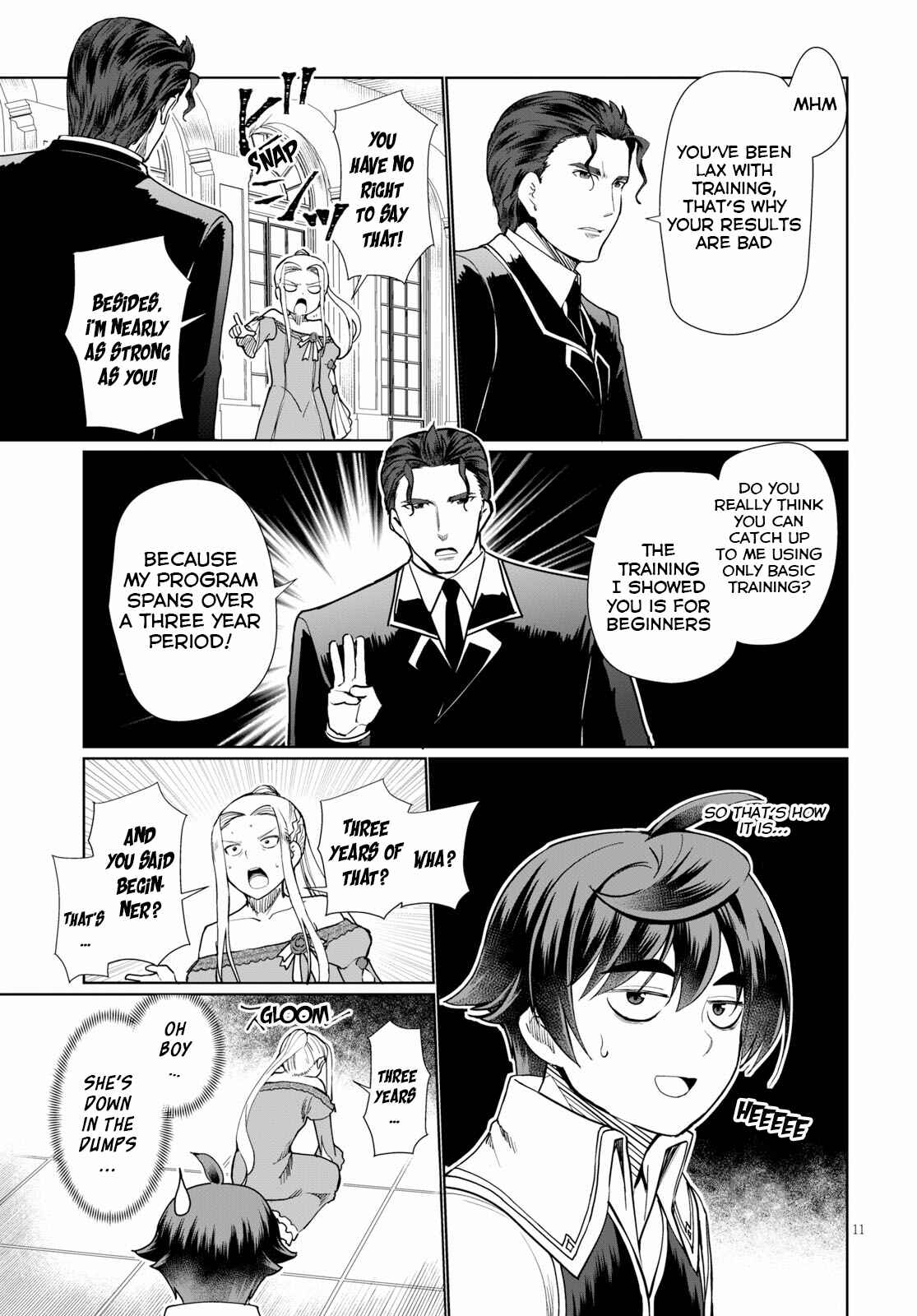 Page 11 Chapter 28 Botsuraku Yotei Nanode, Kajishokunin wo Mezasu