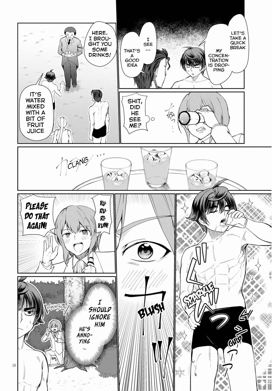 Page 18 Chapter 28 Botsuraku Yotei Nanode, Kajishokunin wo Mezasu