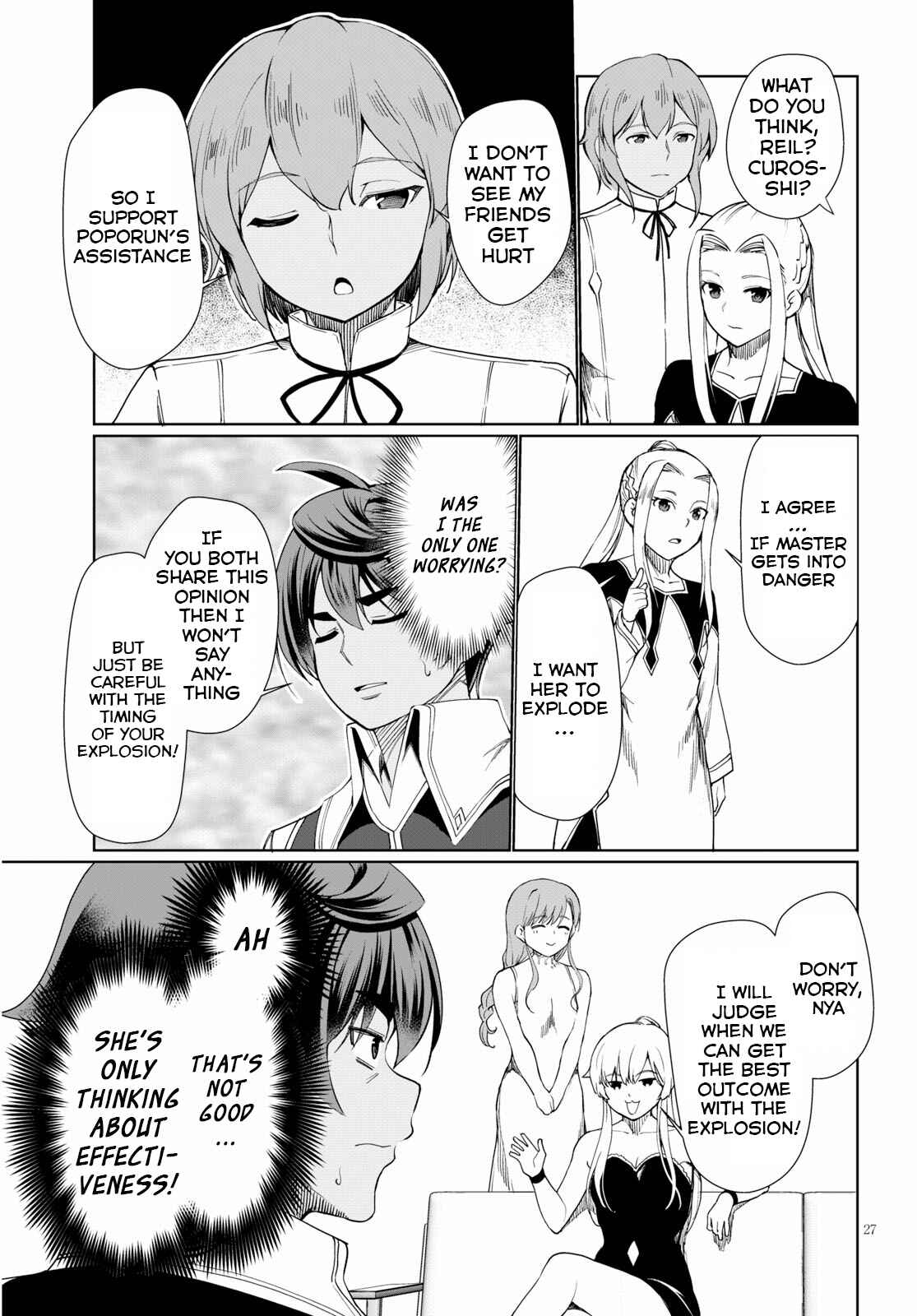 Page 27 Chapter 28 Botsuraku Yotei Nanode, Kajishokunin wo Mezasu