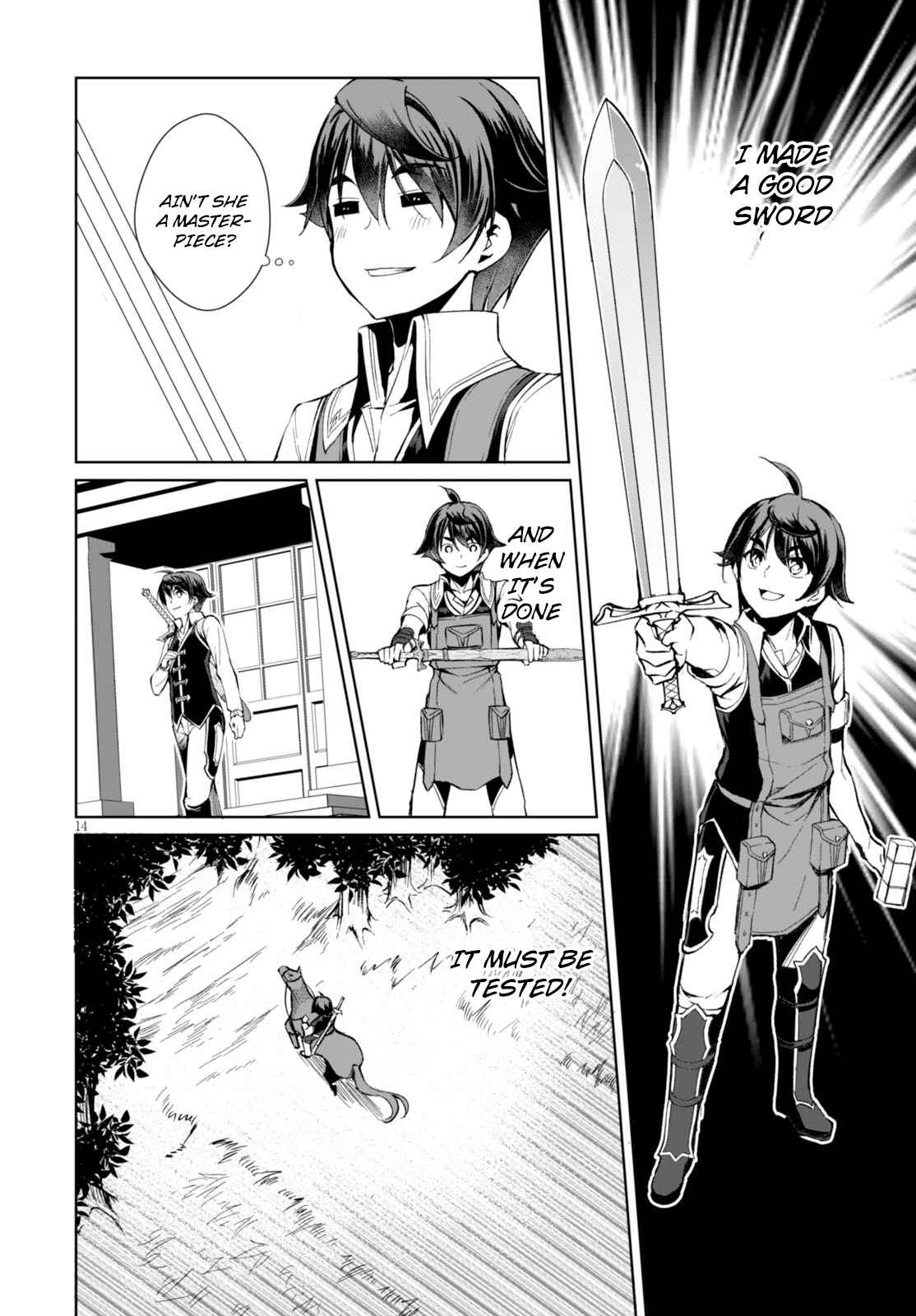 Page 15 Chapter 5 Botsuraku Yotei Nanode, Kajishokunin wo Mezasu