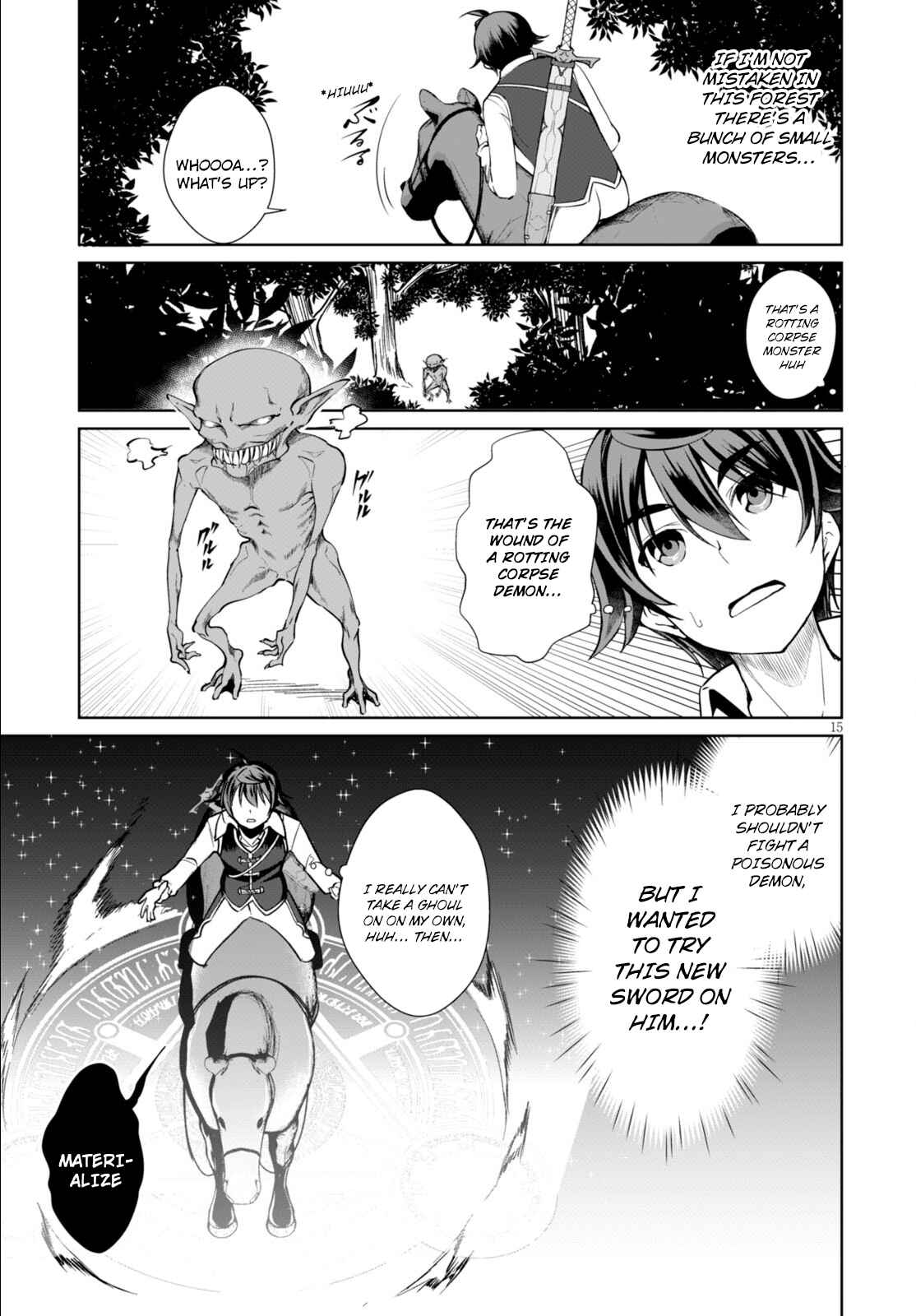 Page 16 Chapter 5 Botsuraku Yotei Nanode, Kajishokunin wo Mezasu