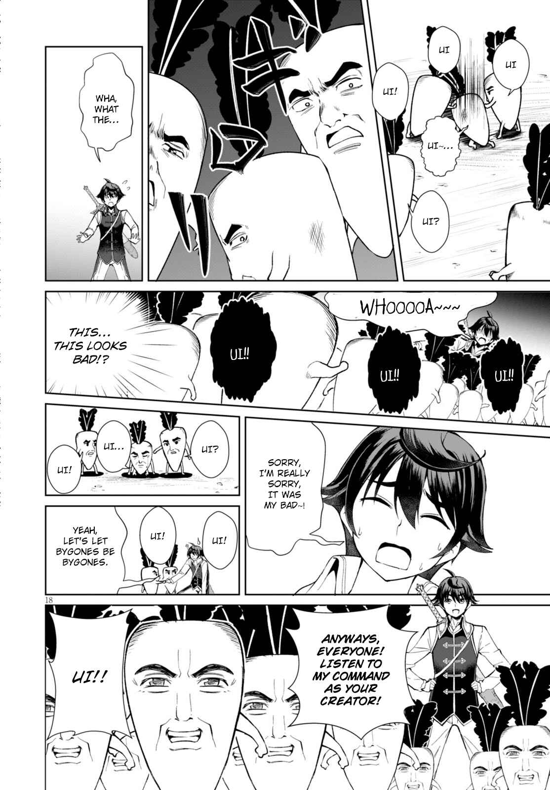 Page 18 Chapter 5 Botsuraku Yotei Nanode, Kajishokunin wo Mezasu