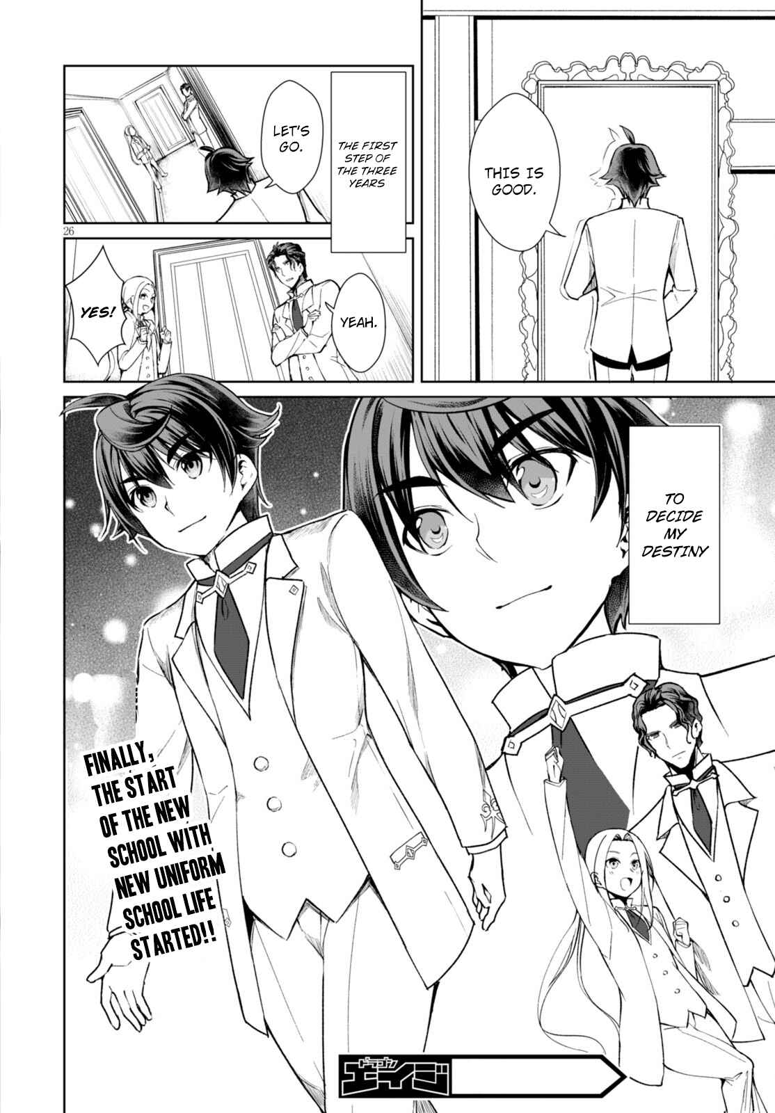 Page 26 Chapter 5 Botsuraku Yotei Nanode, Kajishokunin wo Mezasu