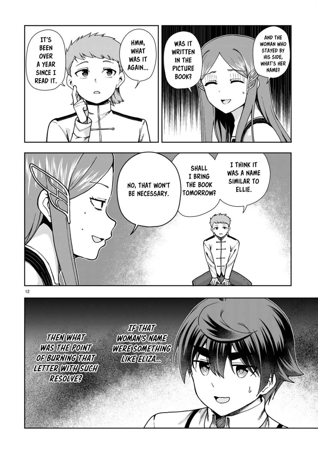 Page 12 Chapter 86 Botsuraku Yotei Nanode, Kajishokunin wo Mezasu