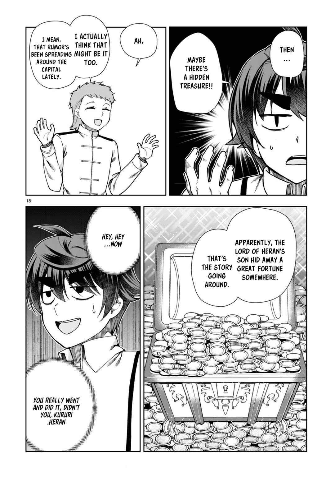Page 18 Chapter 86 Botsuraku Yotei Nanode, Kajishokunin wo Mezasu
