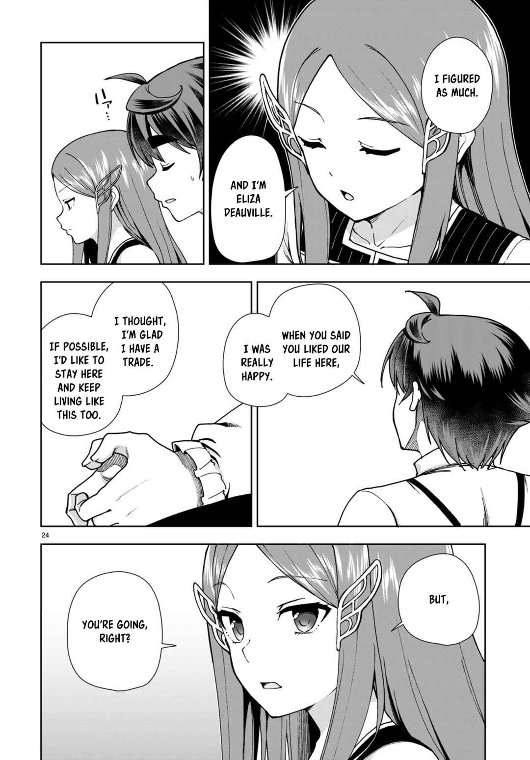 Page 24 Chapter 86 Botsuraku Yotei Nanode, Kajishokunin wo Mezasu