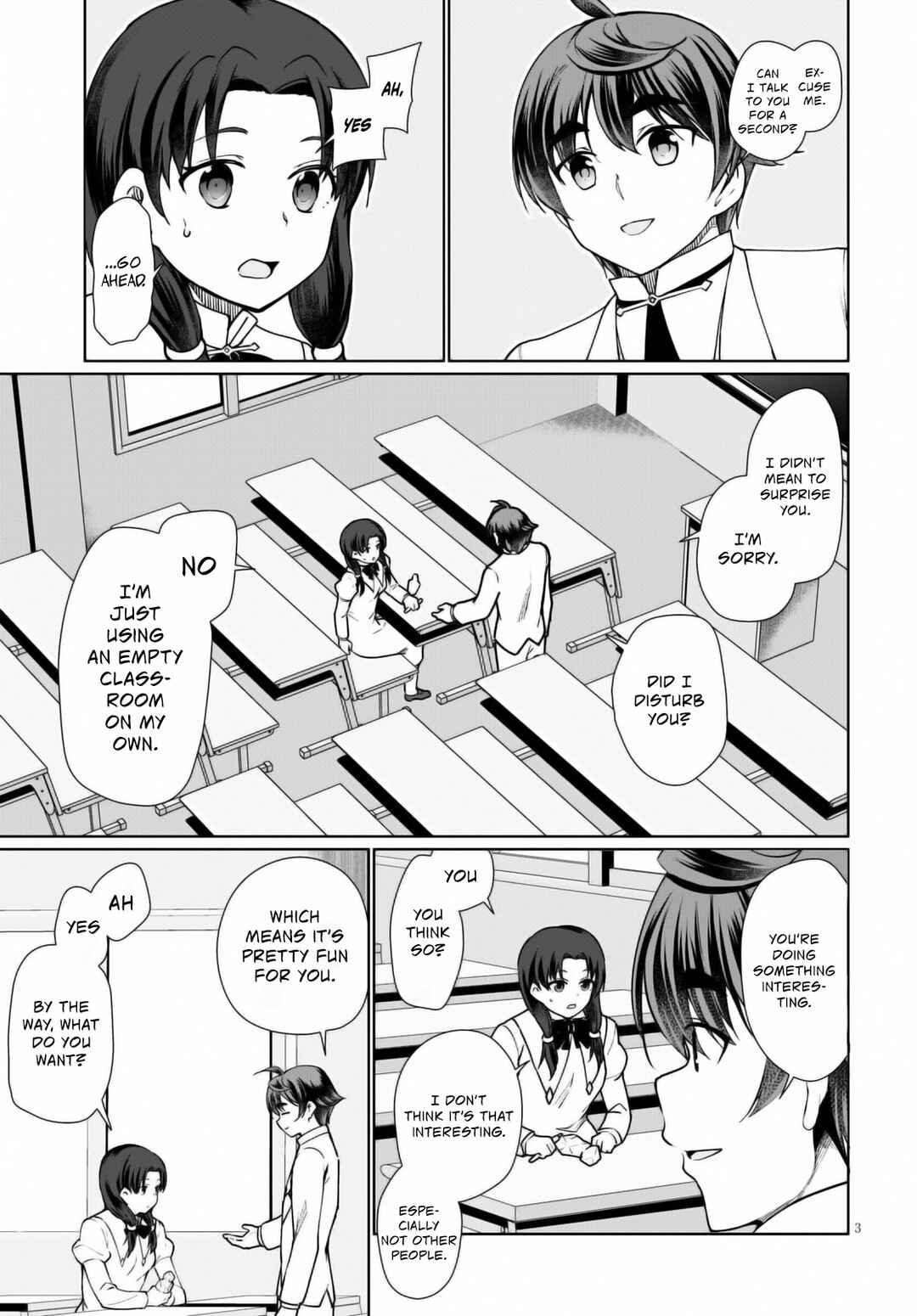 Page 4 Chapter 44 Botsuraku Yotei Nanode, Kajishokunin wo Mezasu