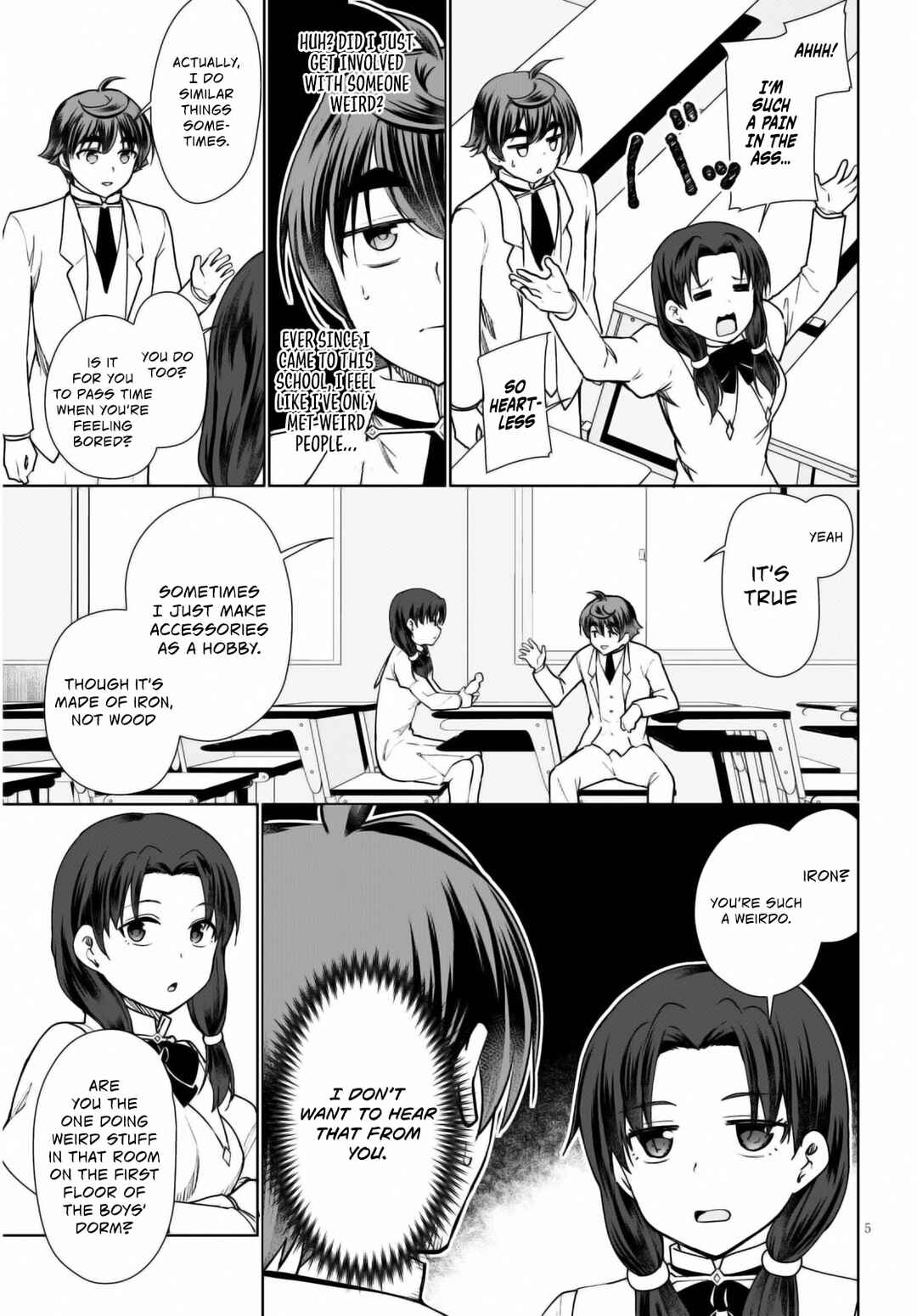 Page 6 Chapter 44 Botsuraku Yotei Nanode, Kajishokunin wo Mezasu