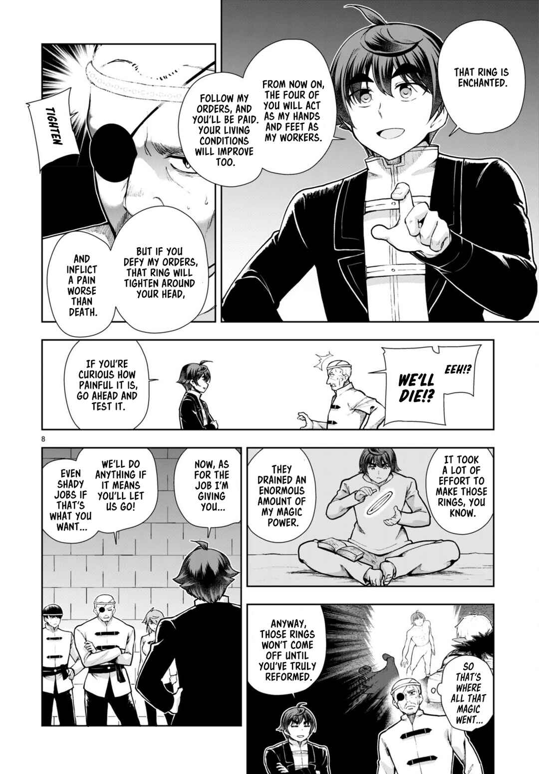 Page 10 Chapter 65 Botsuraku Yotei Nanode, Kajishokunin wo Mezasu