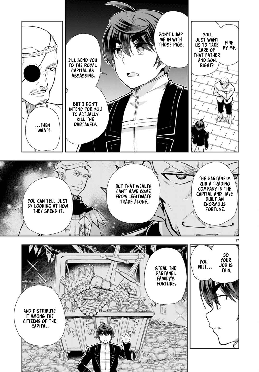 Page 19 Chapter 65 Botsuraku Yotei Nanode, Kajishokunin wo Mezasu