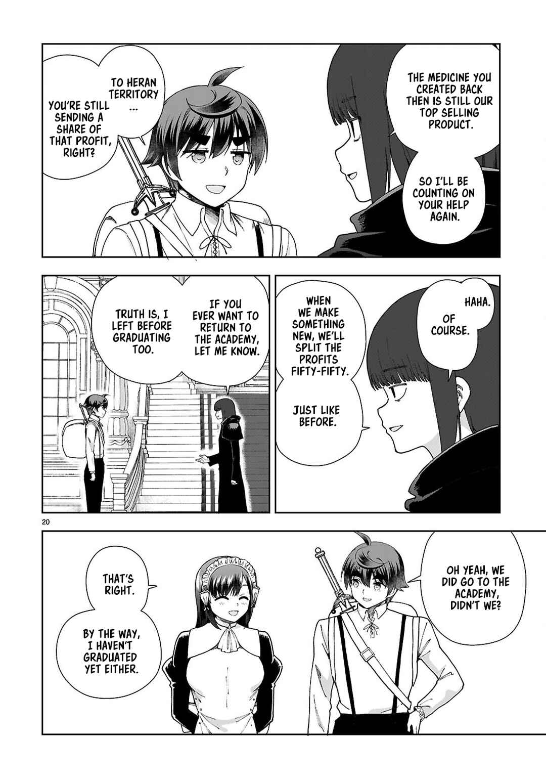 Page 22 Chapter 95 Botsuraku Yotei Nanode, Kajishokunin wo Mezasu