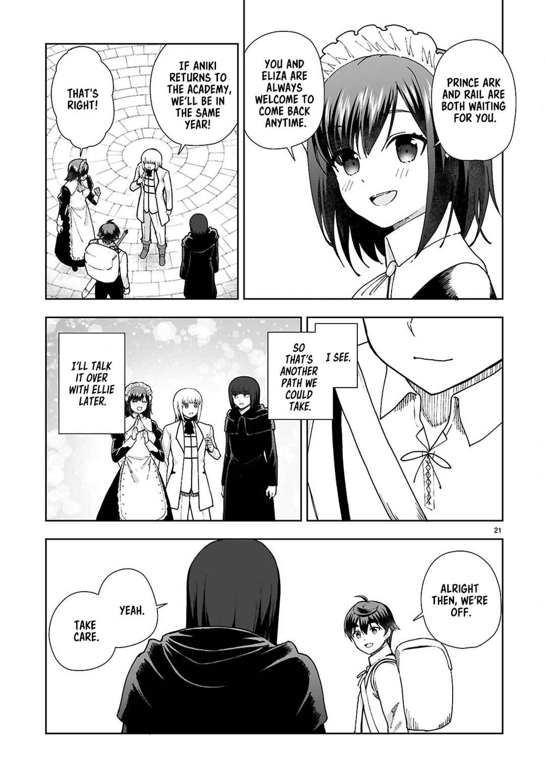 Page 23 Chapter 95 Botsuraku Yotei Nanode, Kajishokunin wo Mezasu