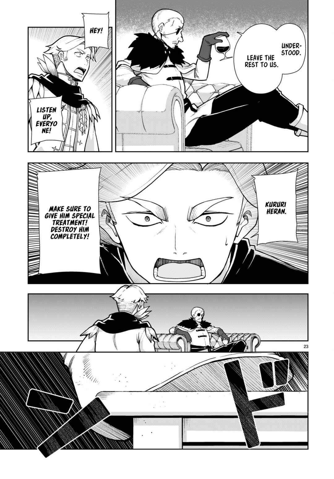 Page 23 Chapter 62 Botsuraku Yotei Nanode, Kajishokunin wo Mezasu