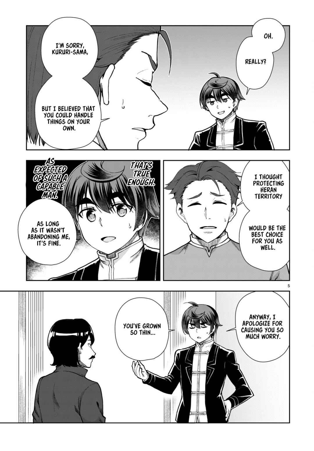 Page 5 Chapter 62 Botsuraku Yotei Nanode, Kajishokunin wo Mezasu