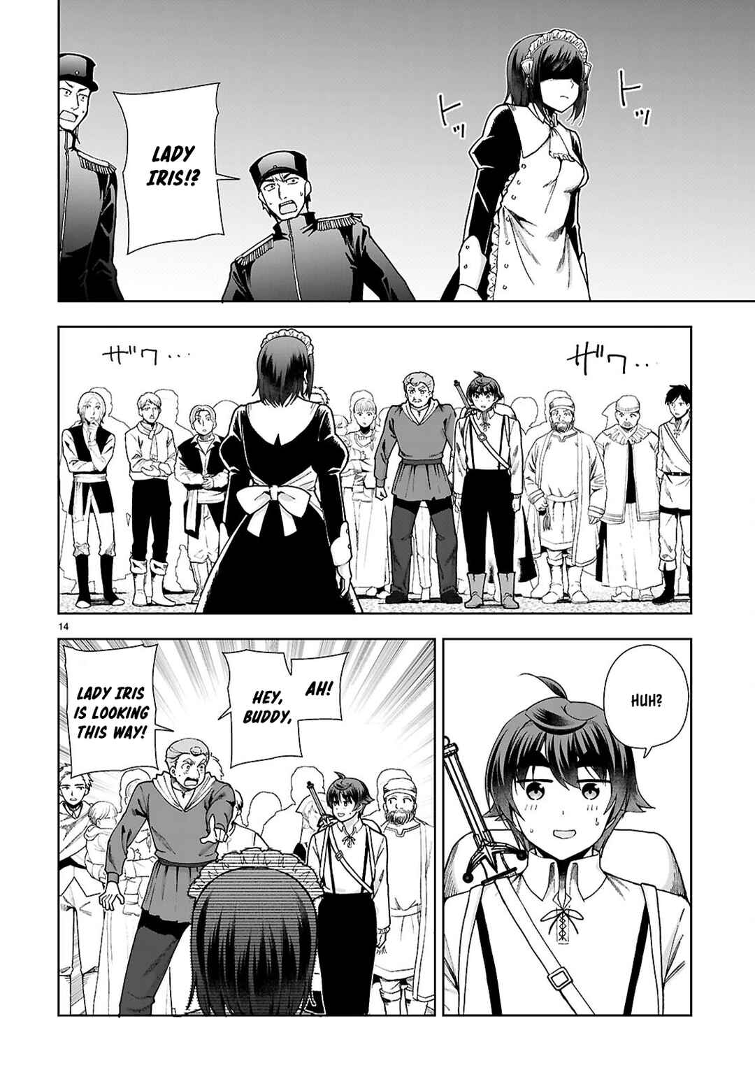 Page 16 Chapter 89 Botsuraku Yotei Nanode, Kajishokunin wo Mezasu