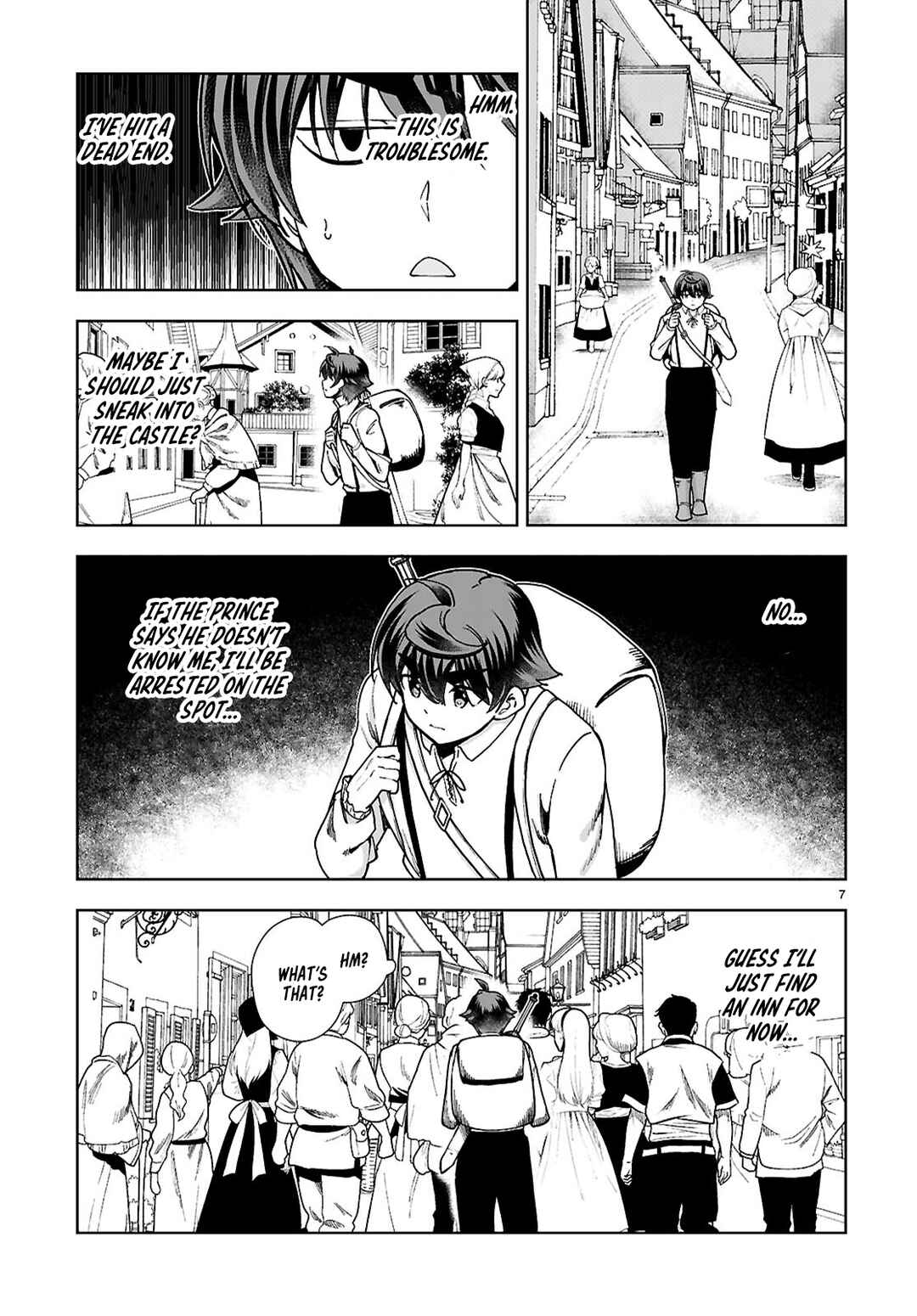 Page 9 Chapter 89 Botsuraku Yotei Nanode, Kajishokunin wo Mezasu