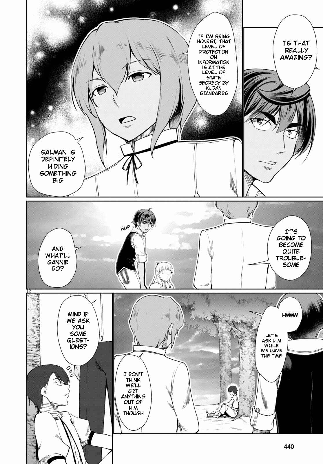 Page 12 Chapter 30 Botsuraku Yotei Nanode, Kajishokunin wo Mezasu