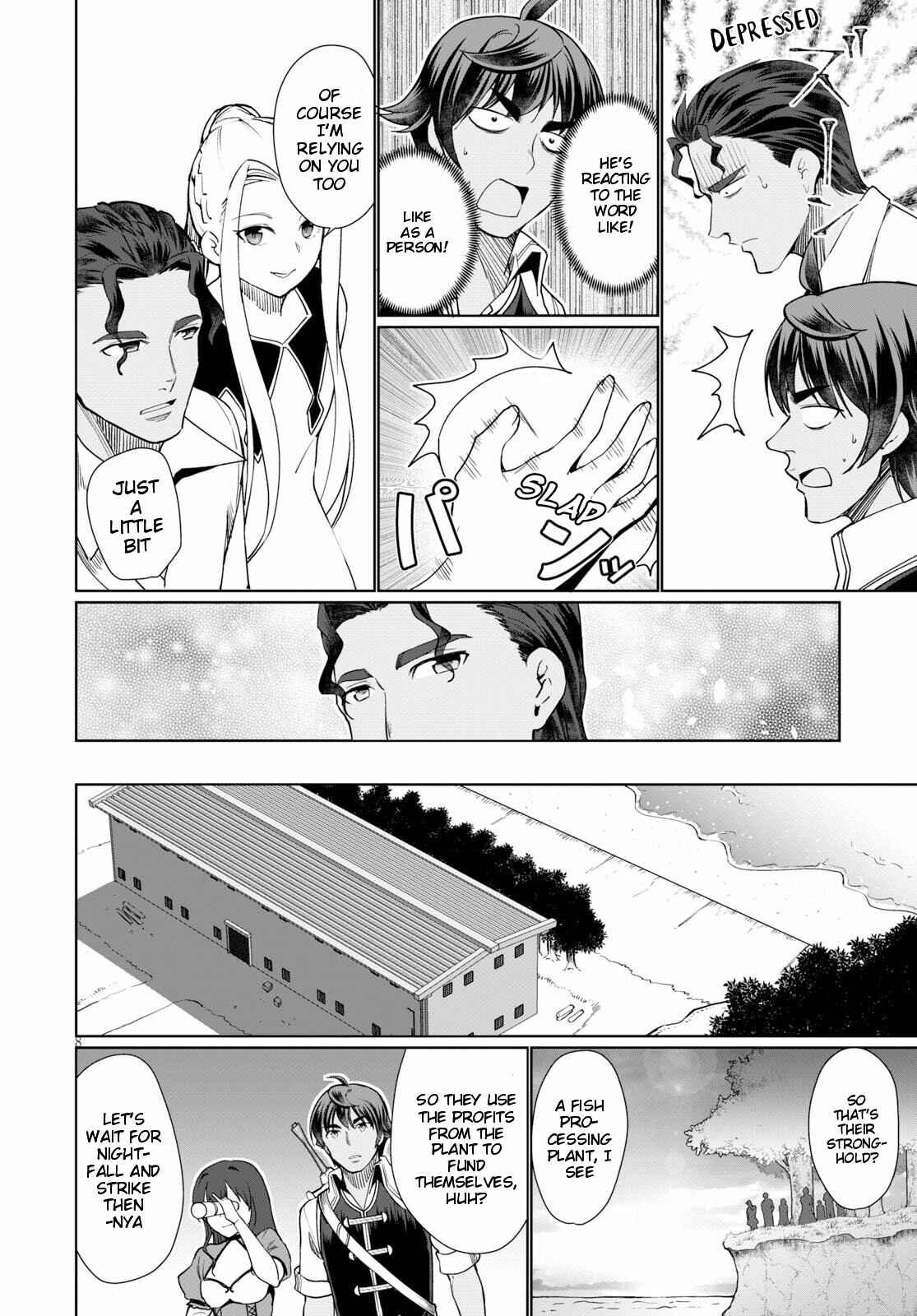 Page 8 Chapter 30 Botsuraku Yotei Nanode, Kajishokunin wo Mezasu