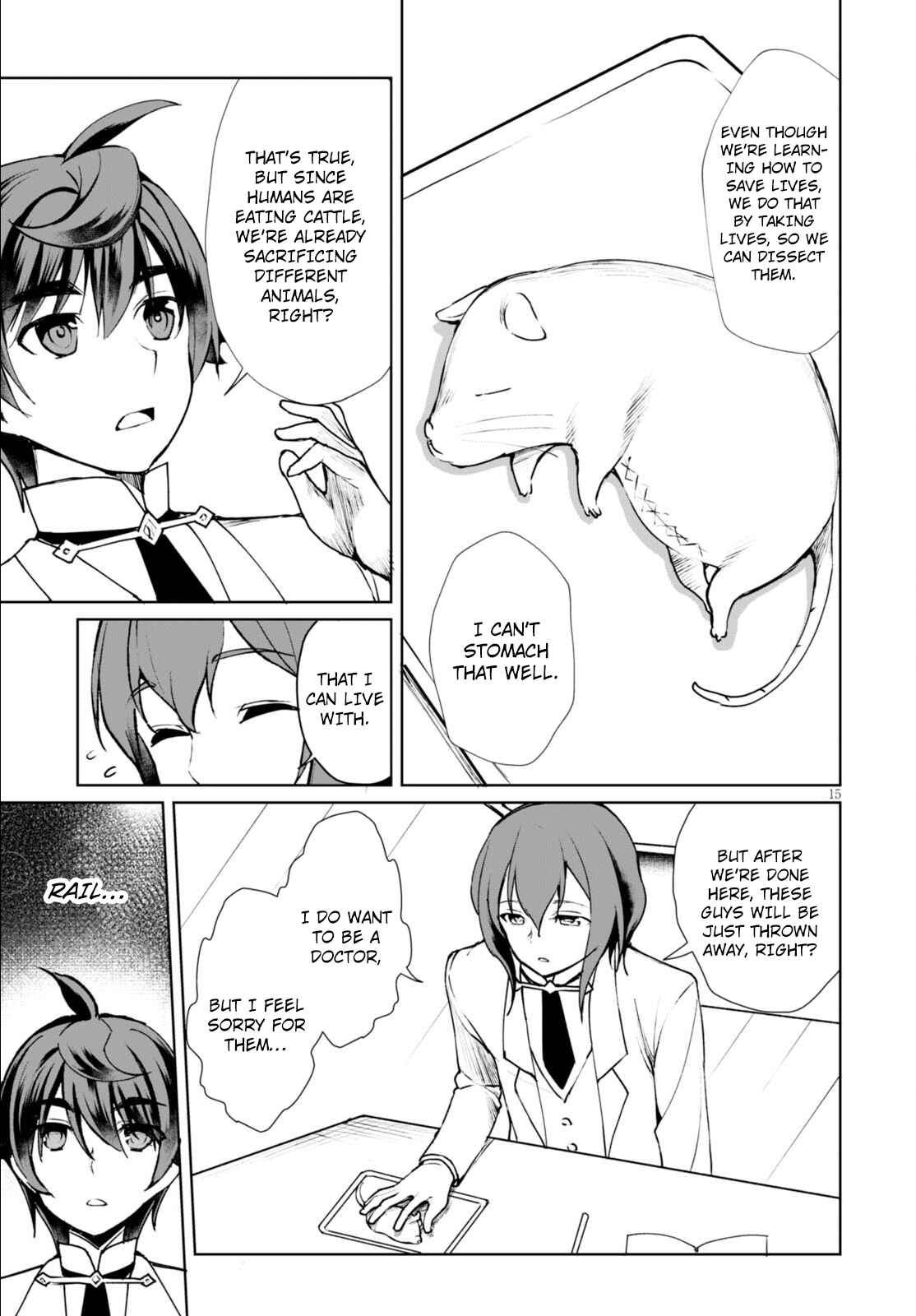 Page 18 Chapter 7 Botsuraku Yotei Nanode, Kajishokunin wo Mezasu