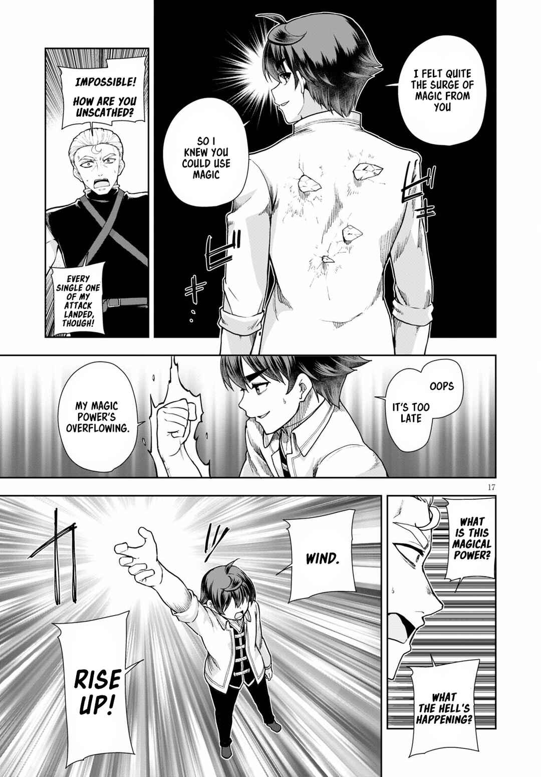 Page 17 Chapter 58 Botsuraku Yotei Nanode, Kajishokunin wo Mezasu