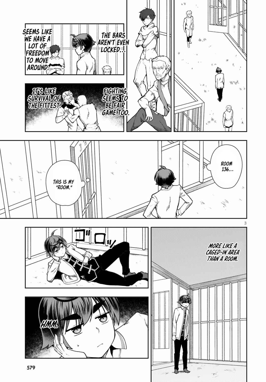 Page 3 Chapter 58 Botsuraku Yotei Nanode, Kajishokunin wo Mezasu