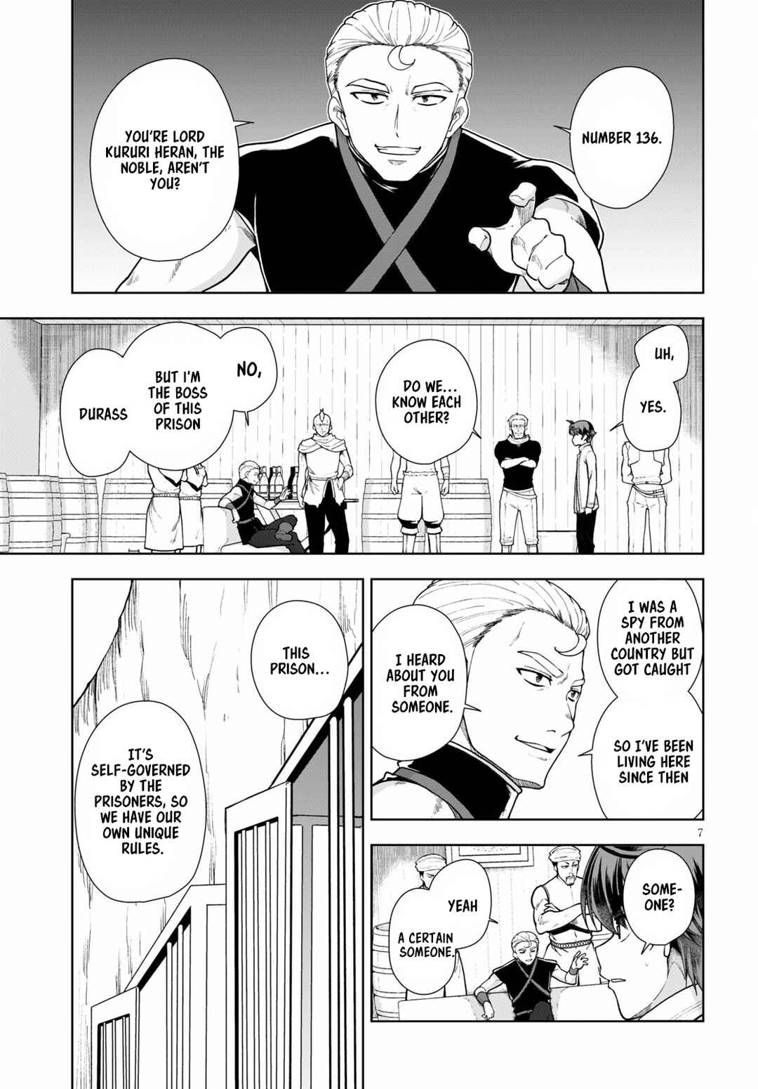 Page 7 Chapter 58 Botsuraku Yotei Nanode, Kajishokunin wo Mezasu
