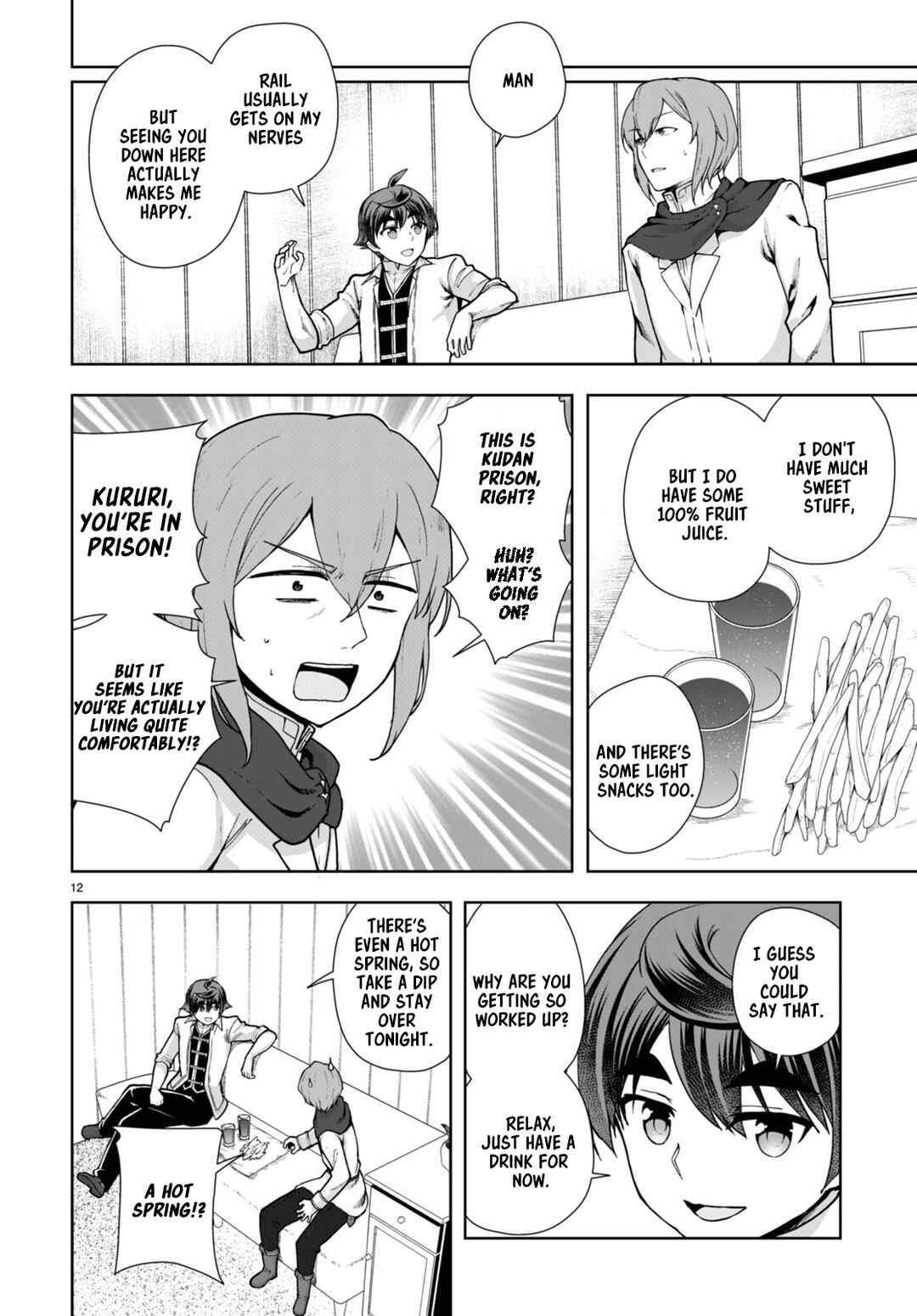 Page 12 Chapter 60 Botsuraku Yotei Nanode, Kajishokunin wo Mezasu