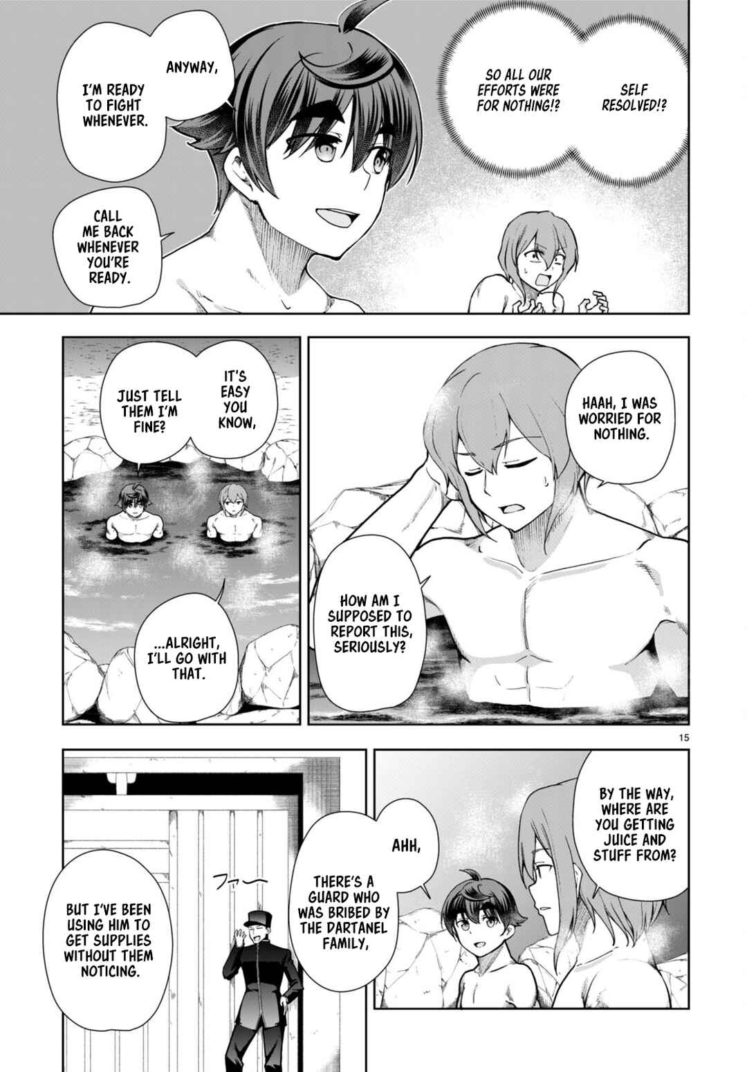Page 15 Chapter 60 Botsuraku Yotei Nanode, Kajishokunin wo Mezasu