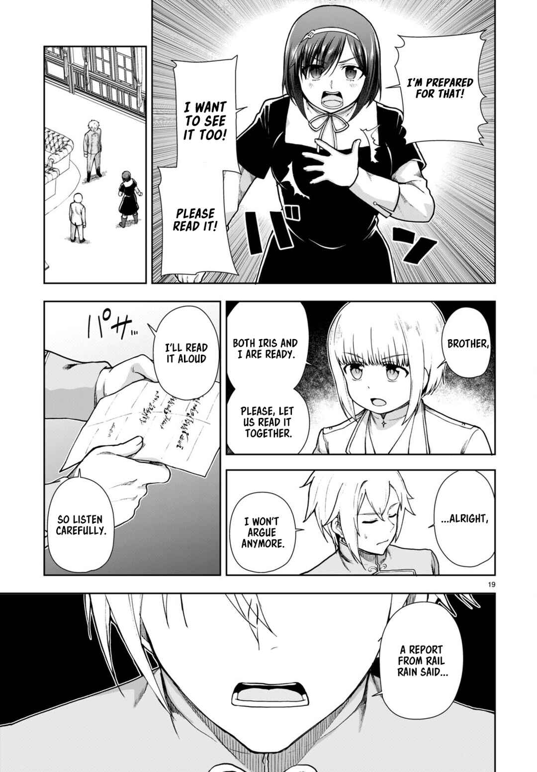 Page 19 Chapter 60 Botsuraku Yotei Nanode, Kajishokunin wo Mezasu