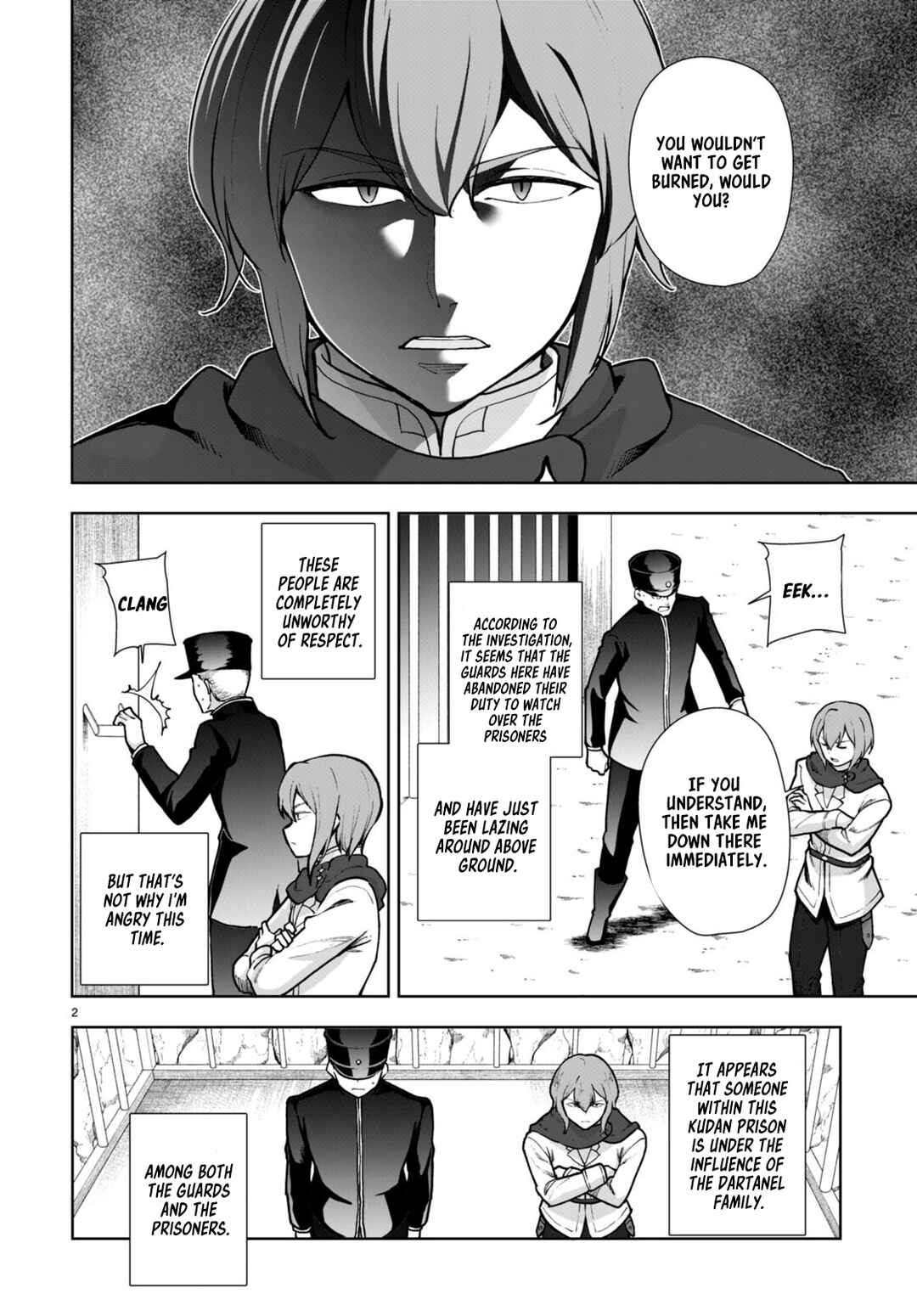 Page 2 Chapter 60 Botsuraku Yotei Nanode, Kajishokunin wo Mezasu