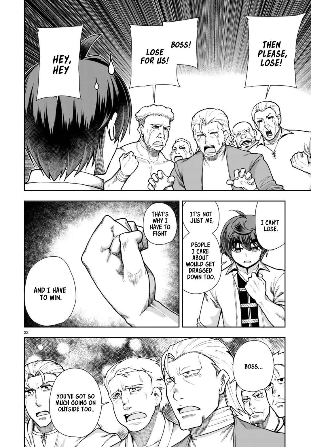 Page 22 Chapter 60 Botsuraku Yotei Nanode, Kajishokunin wo Mezasu