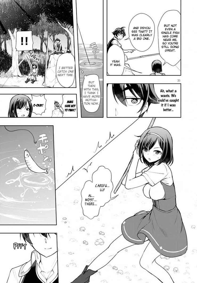 Page 36 Chapter 14 Botsuraku Yotei Nanode, Kajishokunin wo Mezasu