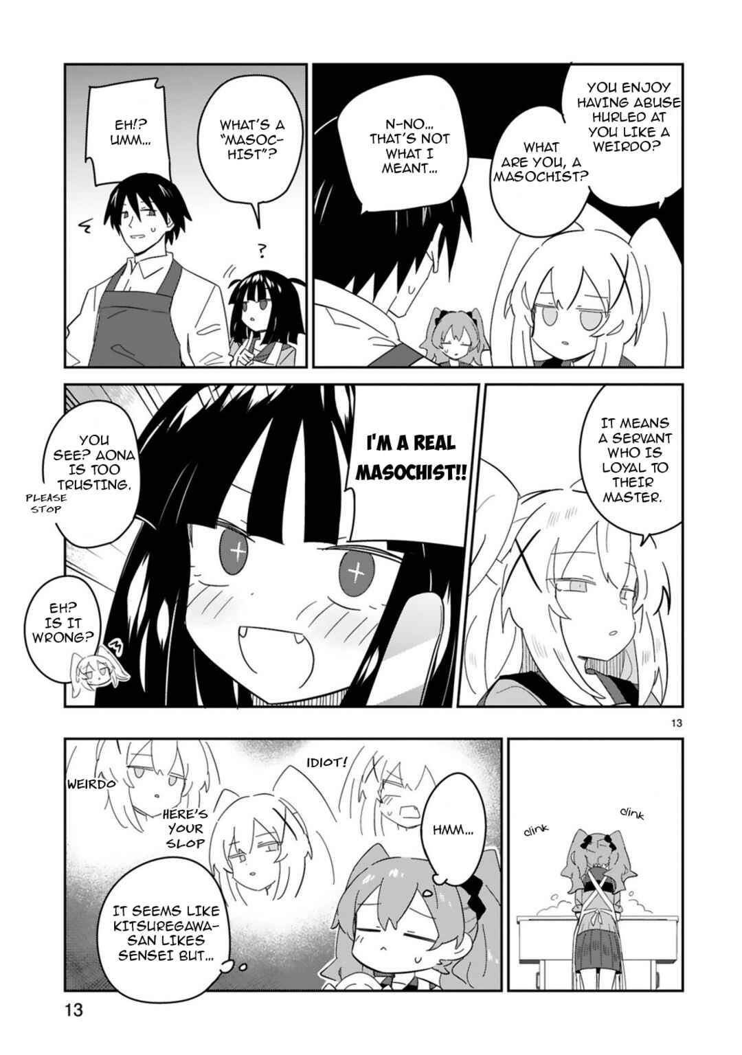 Page 13 Chapter 34 Zaako Zako Zako Zako Sensei