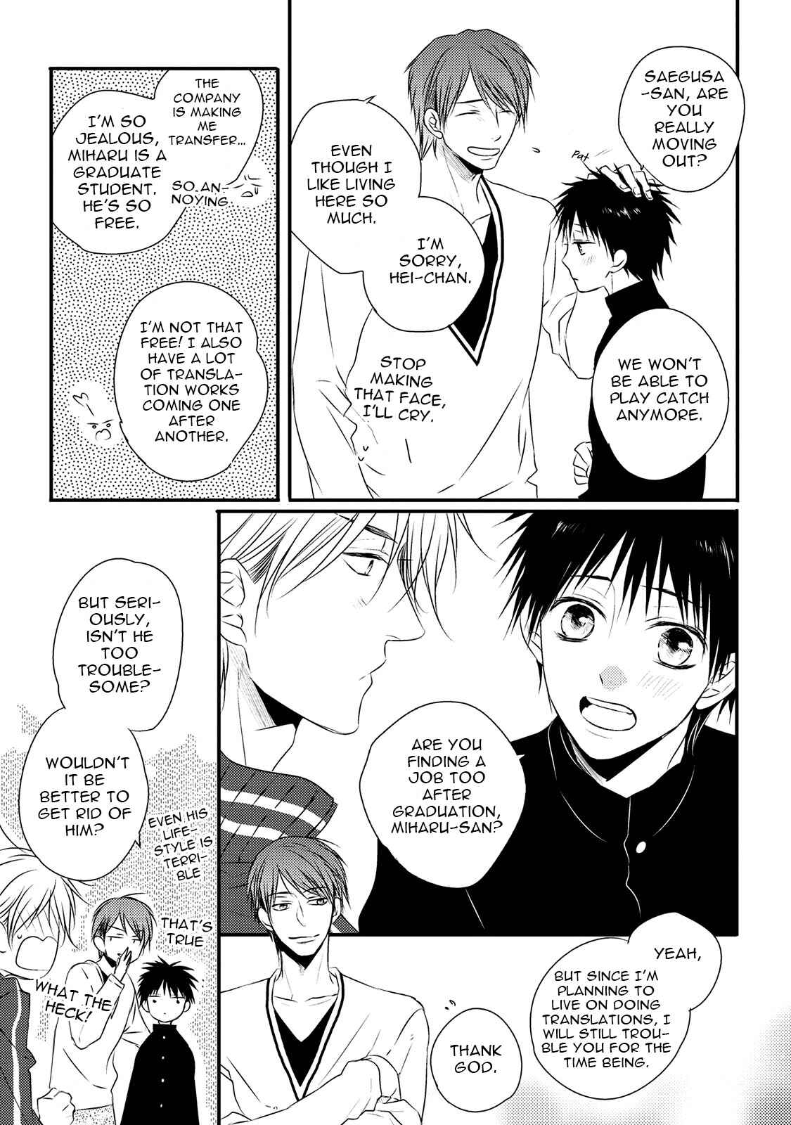 Page 21 Chapter 3 Hidamari to Bentou Danshi to