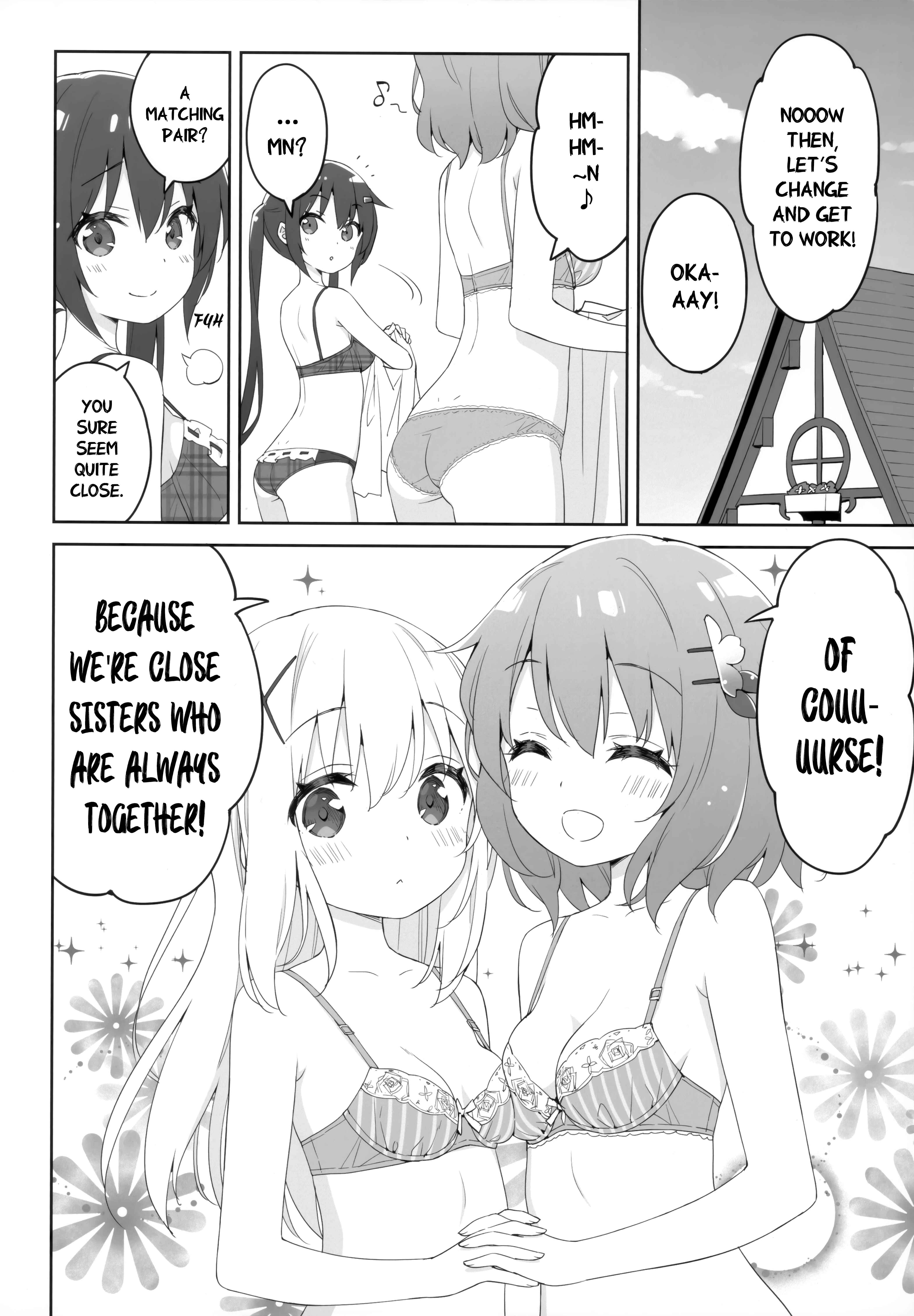 Page 21 Chapter Unknown_1d27 Gochuumon wa Usagi desu ka? - Luminocity 24 Chino-chan no shitagi wa watashi ga erabimasukara! (Doujinshi)