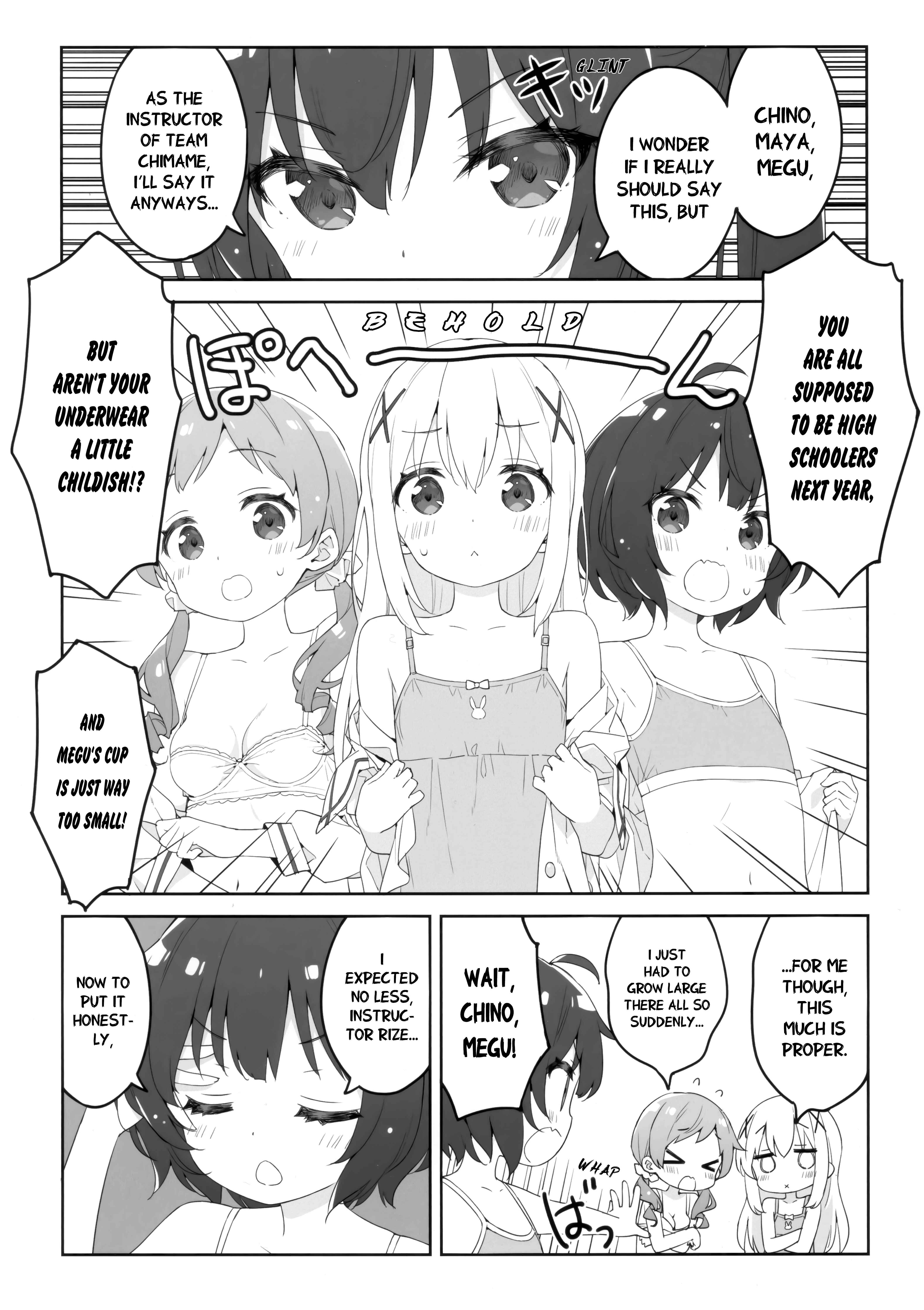 Page 5 Chapter Unknown_1d27 Gochuumon wa Usagi desu ka? - Luminocity 24 Chino-chan no shitagi wa watashi ga erabimasukara! (Doujinshi)