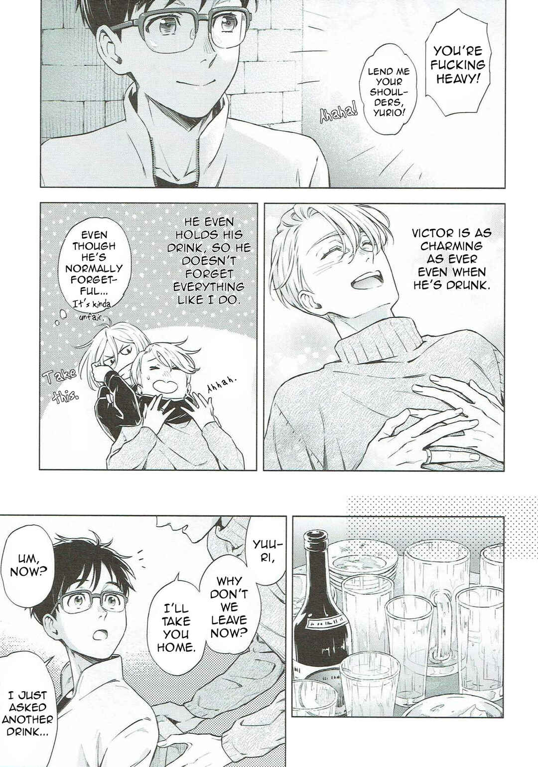 Page 4 Chapter Unknown_1faa Yuri!!! on Ice - Bishuu to Yajuu (Doujinshi)