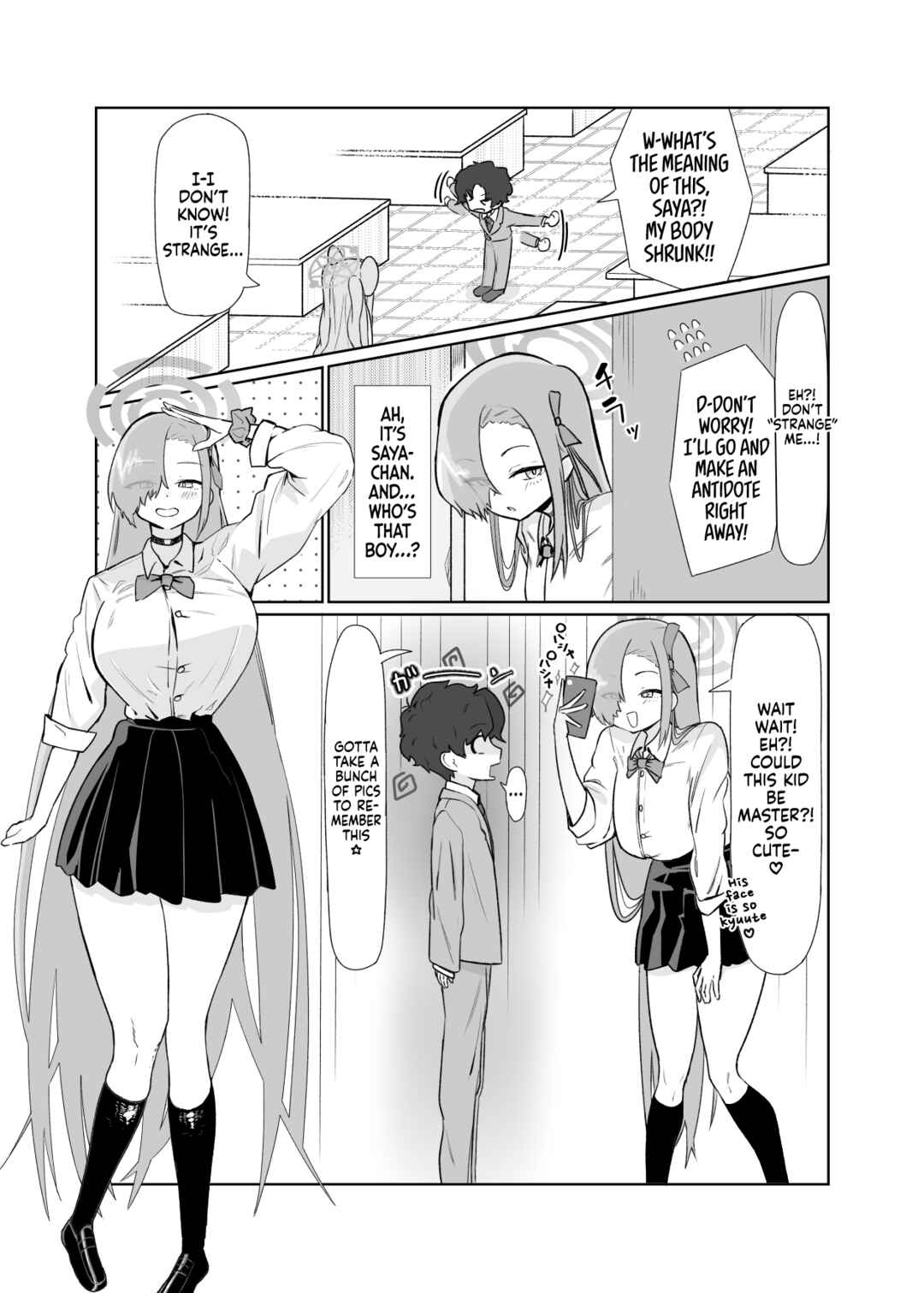 Page 2 Chapter 1 Blue Archive - Chiccha Sensei ga Asuna ni Osowareru