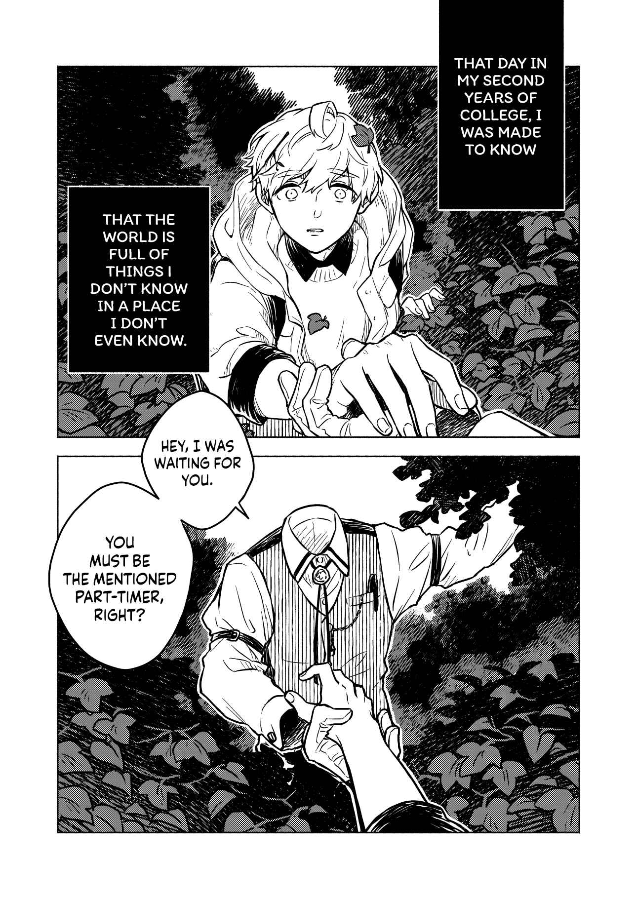 Page 1 Chapter 1 Greenfingers no Hakoniwa