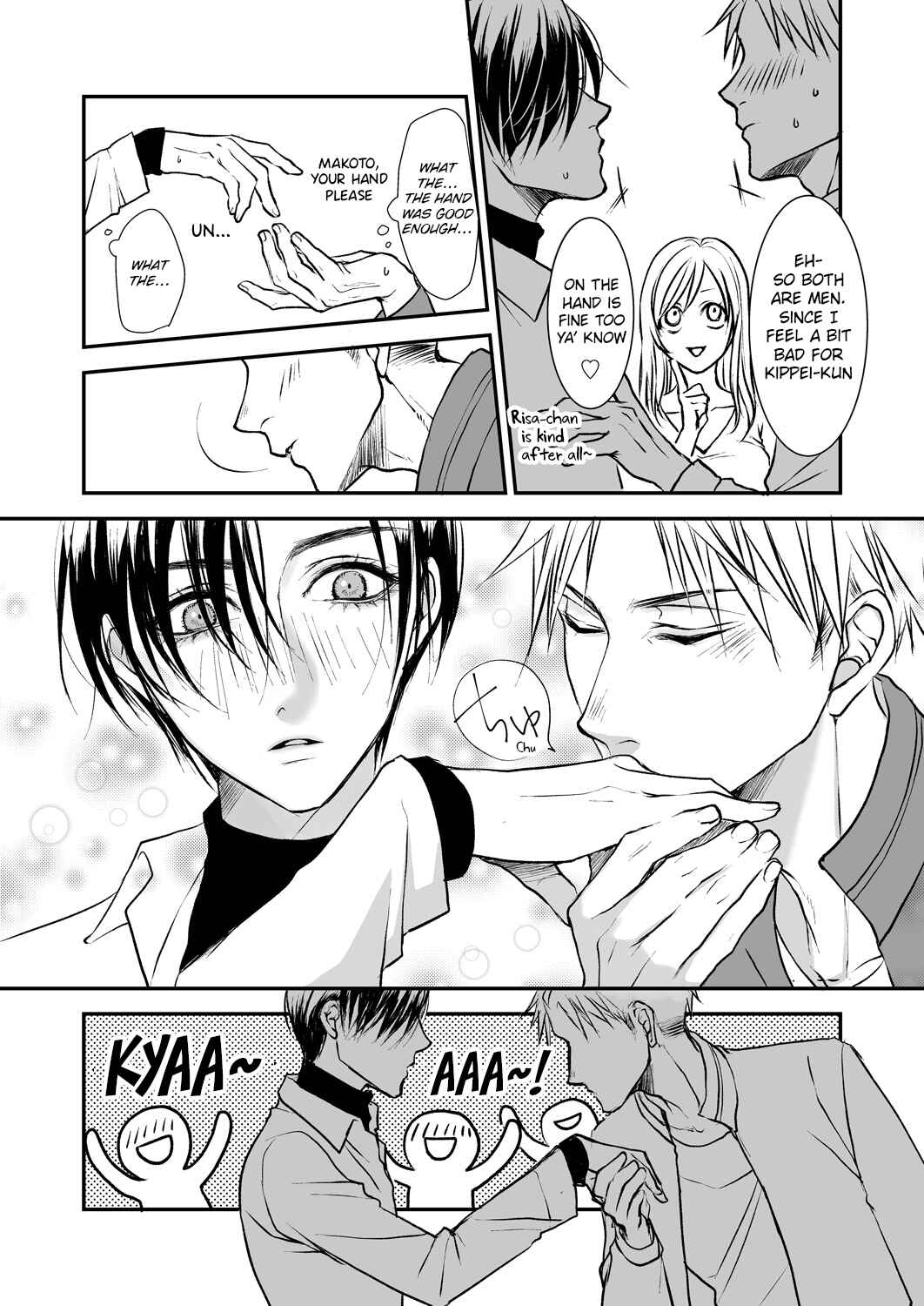Page 2 Chapter 9 Ikemen Dansou Reiya to Renaishitara BL-ppoi NL ni naru Hanashi